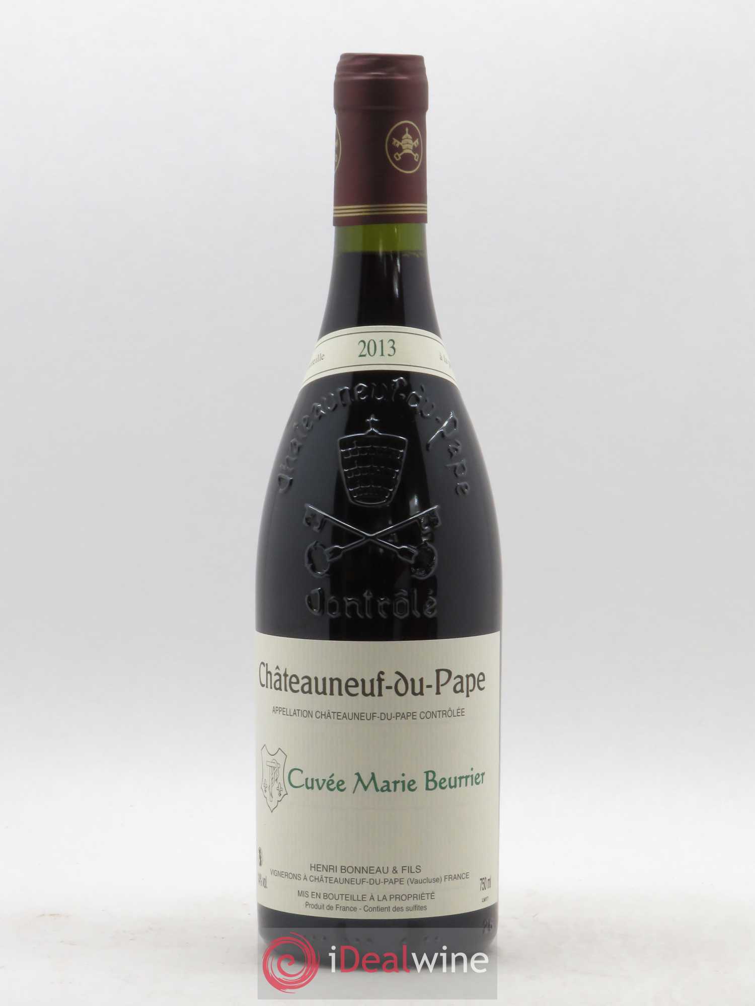 Châteauneuf-du-Pape Marie Beurrier Henri Bonneau & Fils 2013 - Lot de 1 bouteille - 0