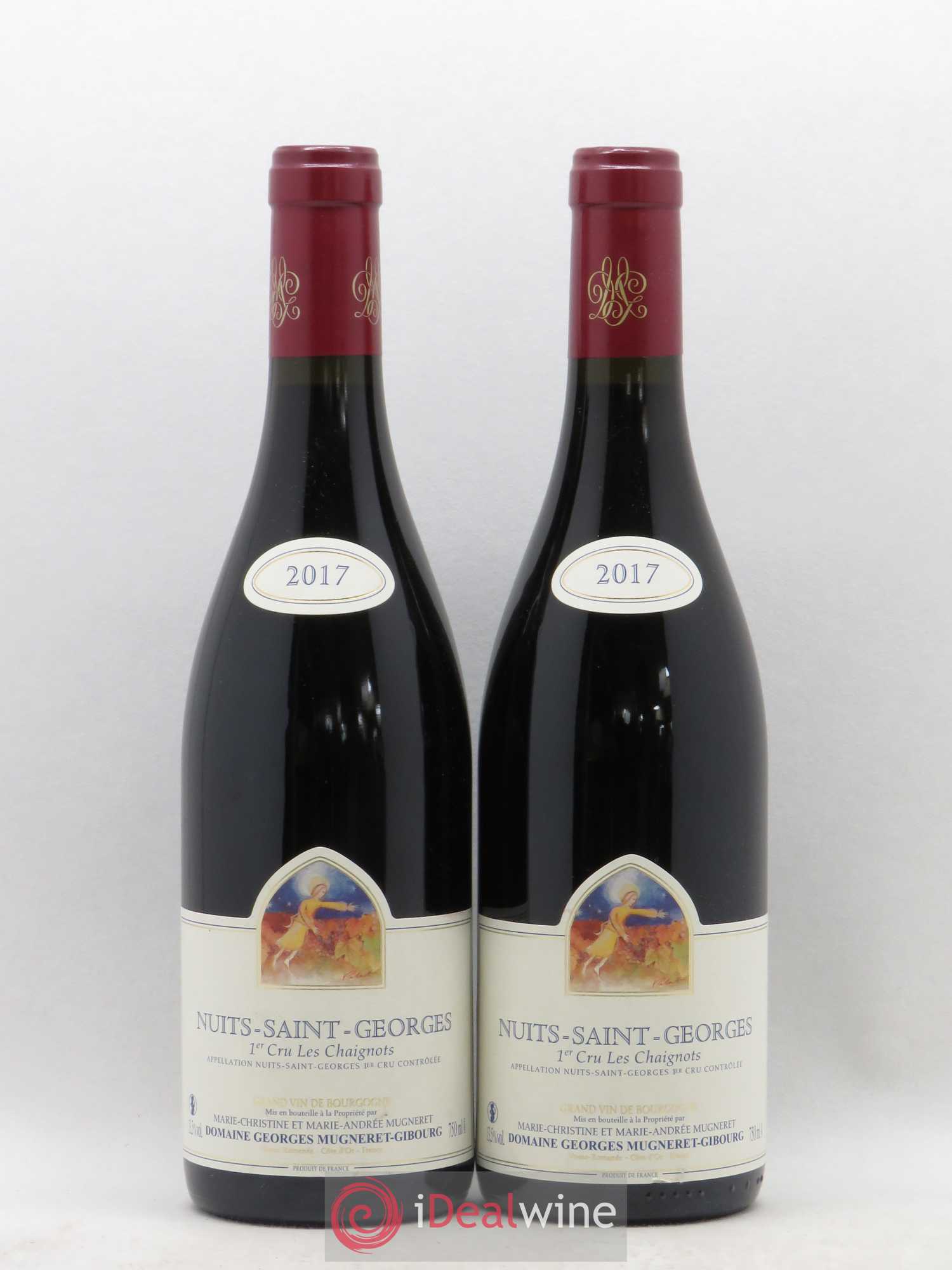 Nuits-Saint-Georges 1er Cru Les Chaignots Mugneret-Gibourg (Domaine) 2017 - Lot de 2 bouteilles - 0