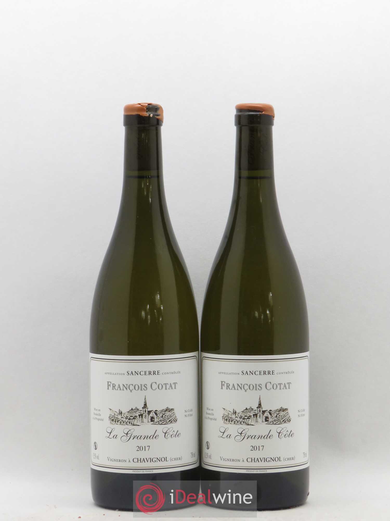 Sancerre La Grande Côte François Cotat 2017 - Lot de 2 bouteilles - 0
