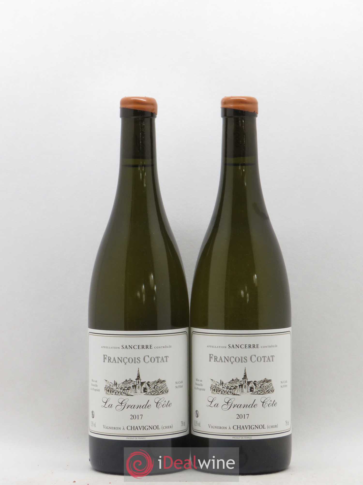Sancerre La Grande Côte François Cotat 2017 - Lot de 2 bouteilles - 0