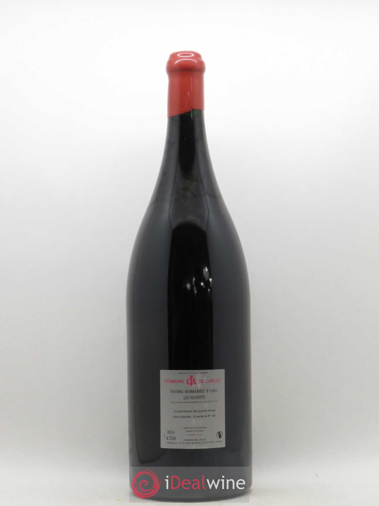 Vosne-Romanée 1er Cru Les Suchots Domaine de l'Arlot 2010 - Lot de 1 double magnum - 1