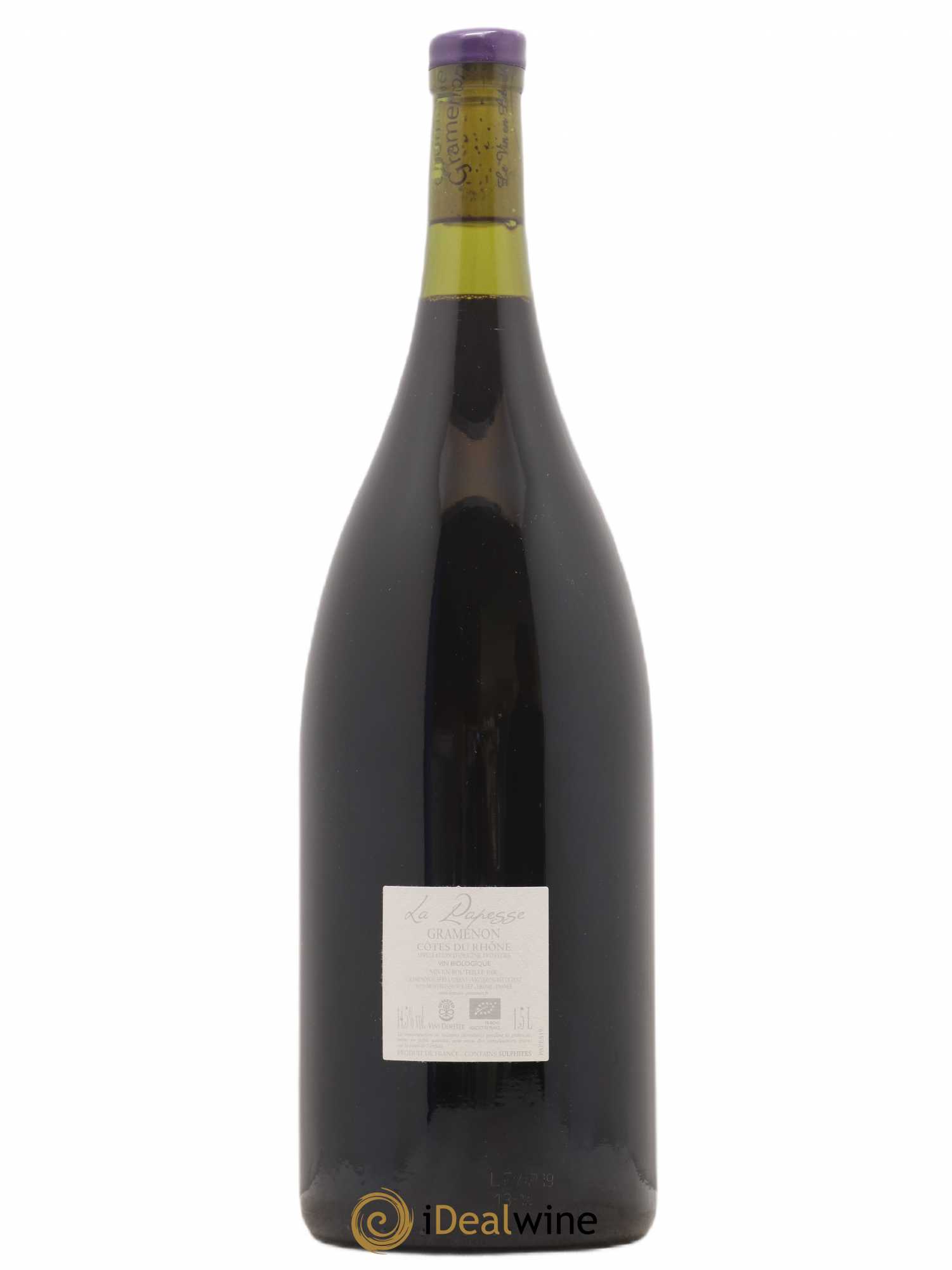 Côtes-du-Rhône La Papesse Gramenon 2019 - Lot de 1 magnum - 1