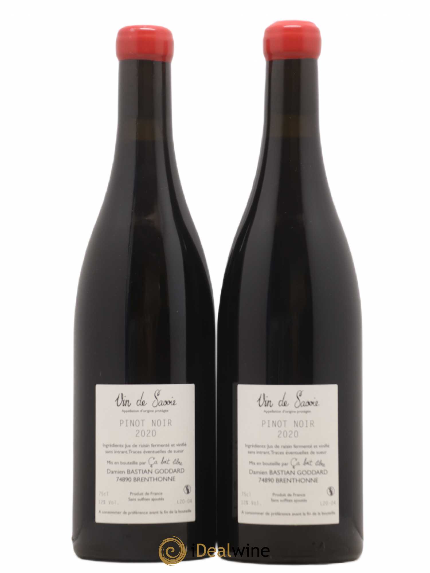 Vin de Savoie Ton Rouge du Lac Domaine Ca Boit Libre 2020 - Posten von 2 Flaschen - 1