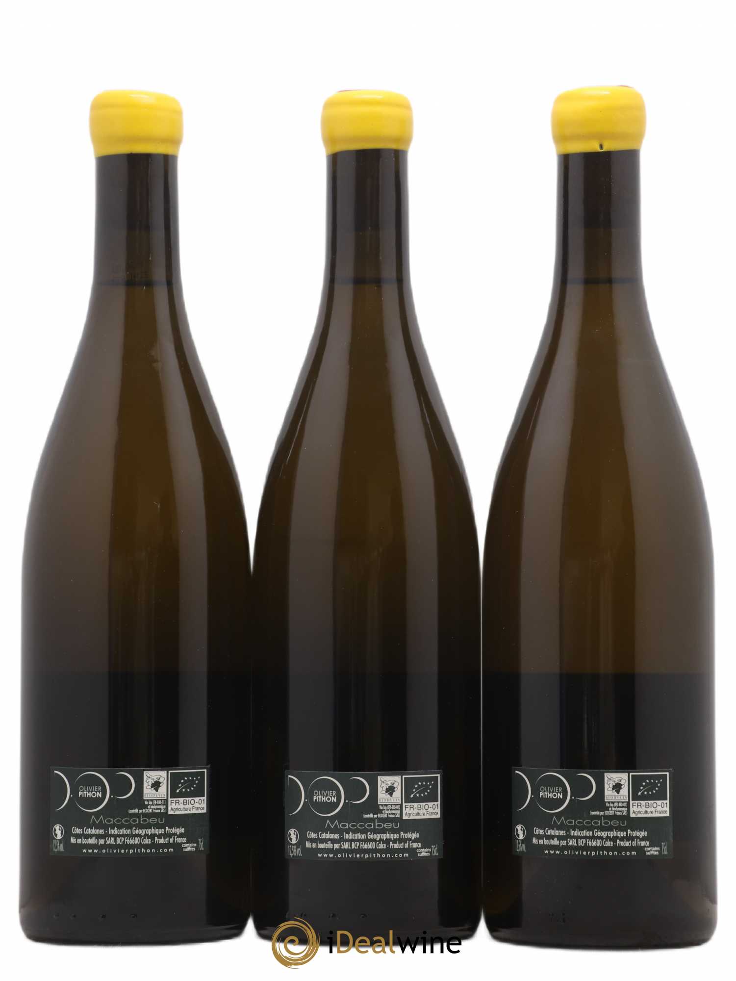 Côtes Catalanes Olivier Pithon Maccabeu 2018 - Lot de 3 bouteilles - 1