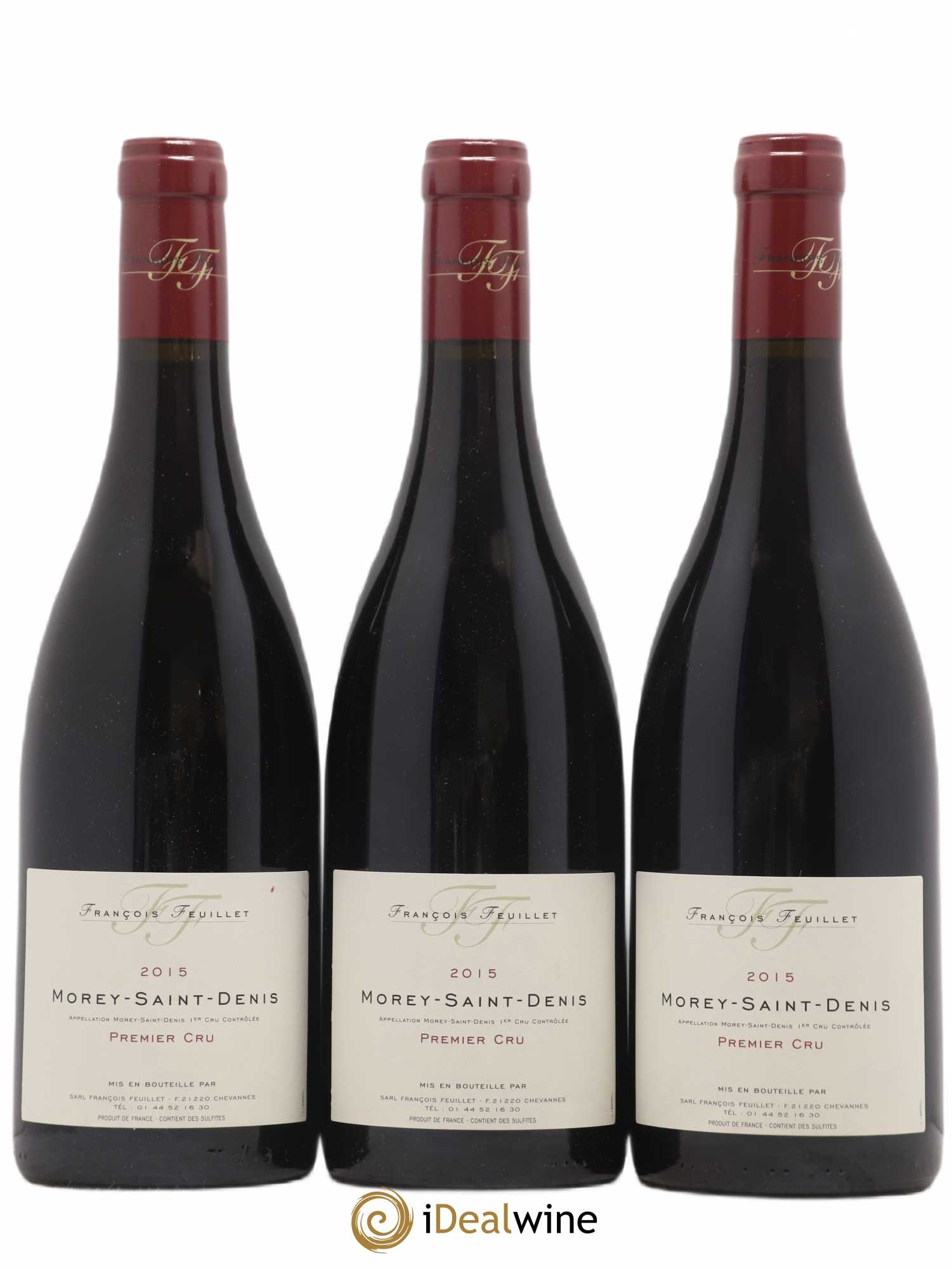 Morey-Saint-Denis 1er Cru 2015 - Posten von 3 Flaschen - 0