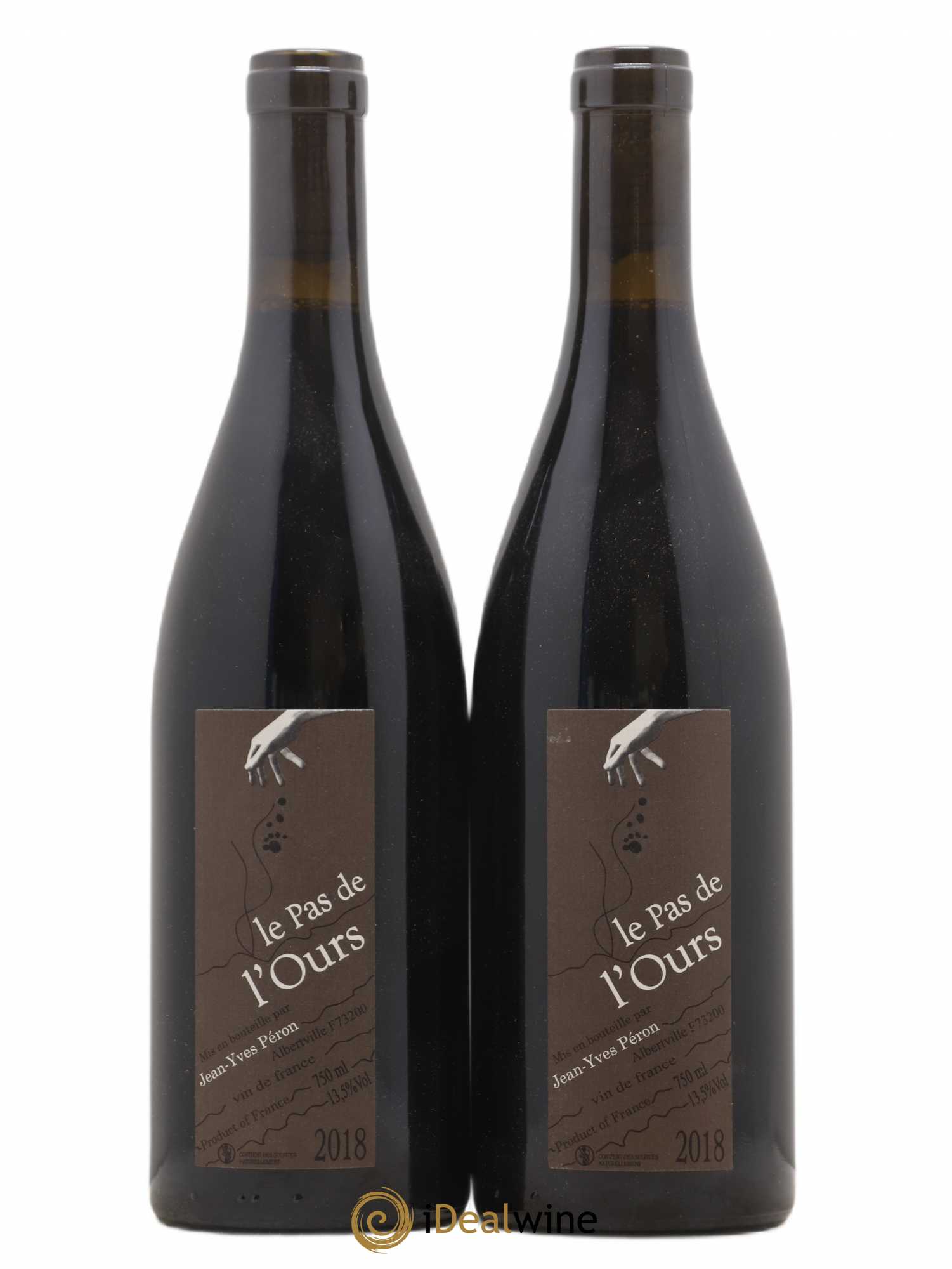Vin de France Le Pas de L'Ours Domaine Jean Yves Peron 2018 - Posten von 2 Flaschen - 0
