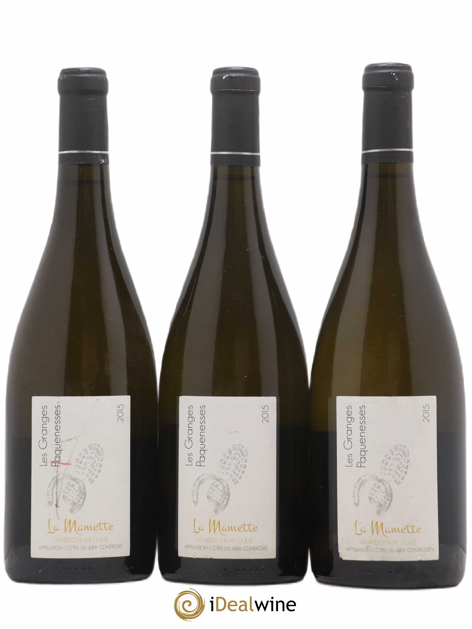 Côtes du Jura Chardonnay La Mamette Les Granges Paquenesses 2015 - Lot de 3 bouteilles - 0