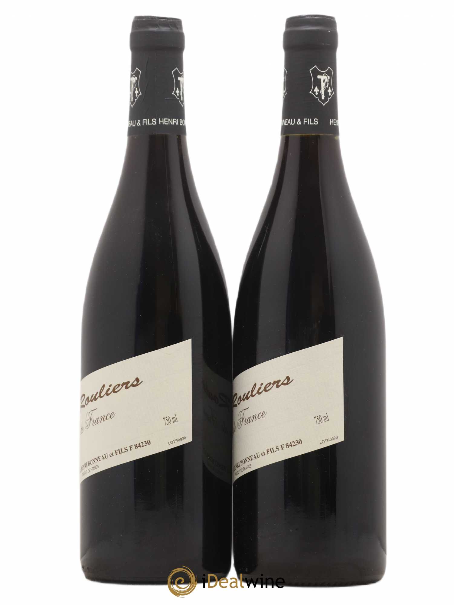 Vin de France Les Rouliers Henri Bonneau & Fils 0920 - Lot de 2 bouteilles - 1