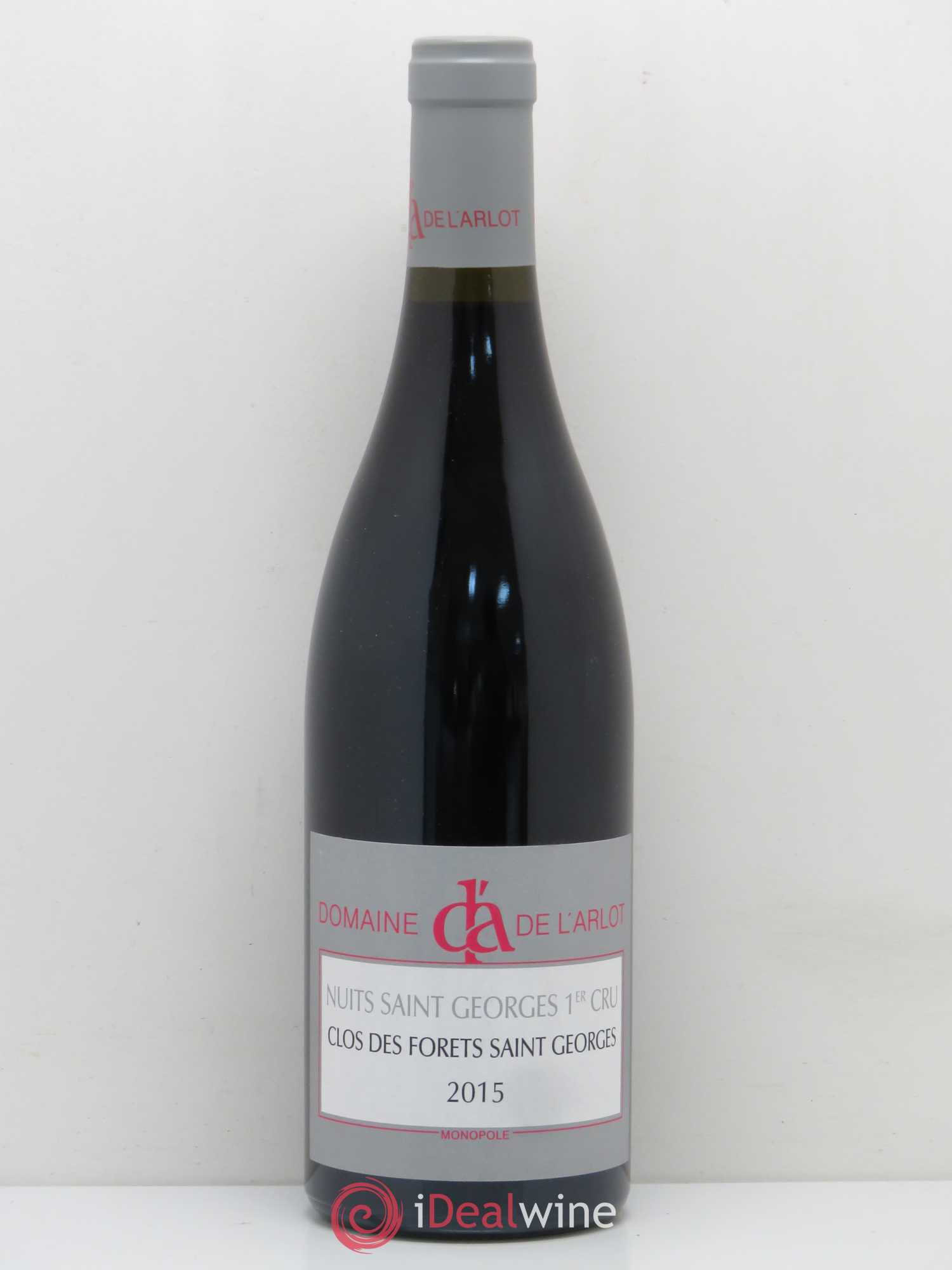 Nuits-Saint-Georges 1er Cru Clos des Forêts Saint-Georges Domaine de l'Arlot 2015 - Lot de 1 bouteille - 0