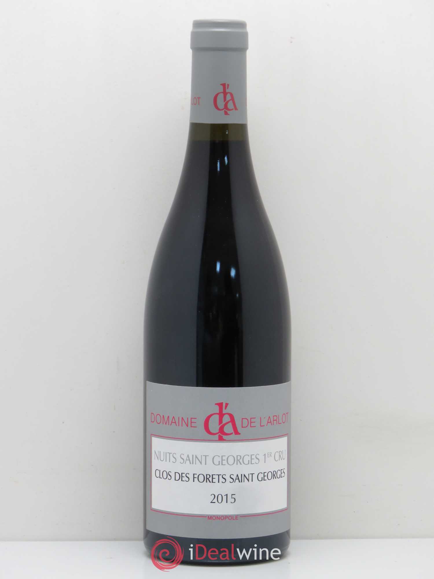 Nuits-Saint-Georges 1er Cru Clos des Forêts Saint-Georges Domaine de l'Arlot 2015 - Lot de 1 bouteille - 0