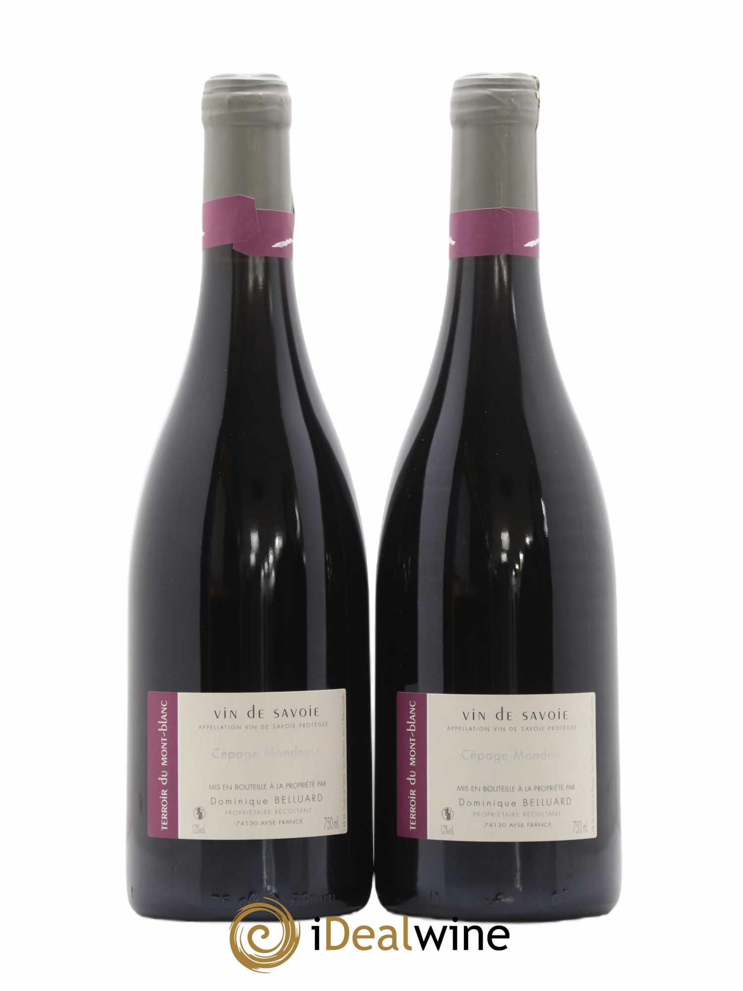 Vin de Savoie Mondeuse Amphore Domaine Belluard 2020 - Lot of 2 bottles - 1