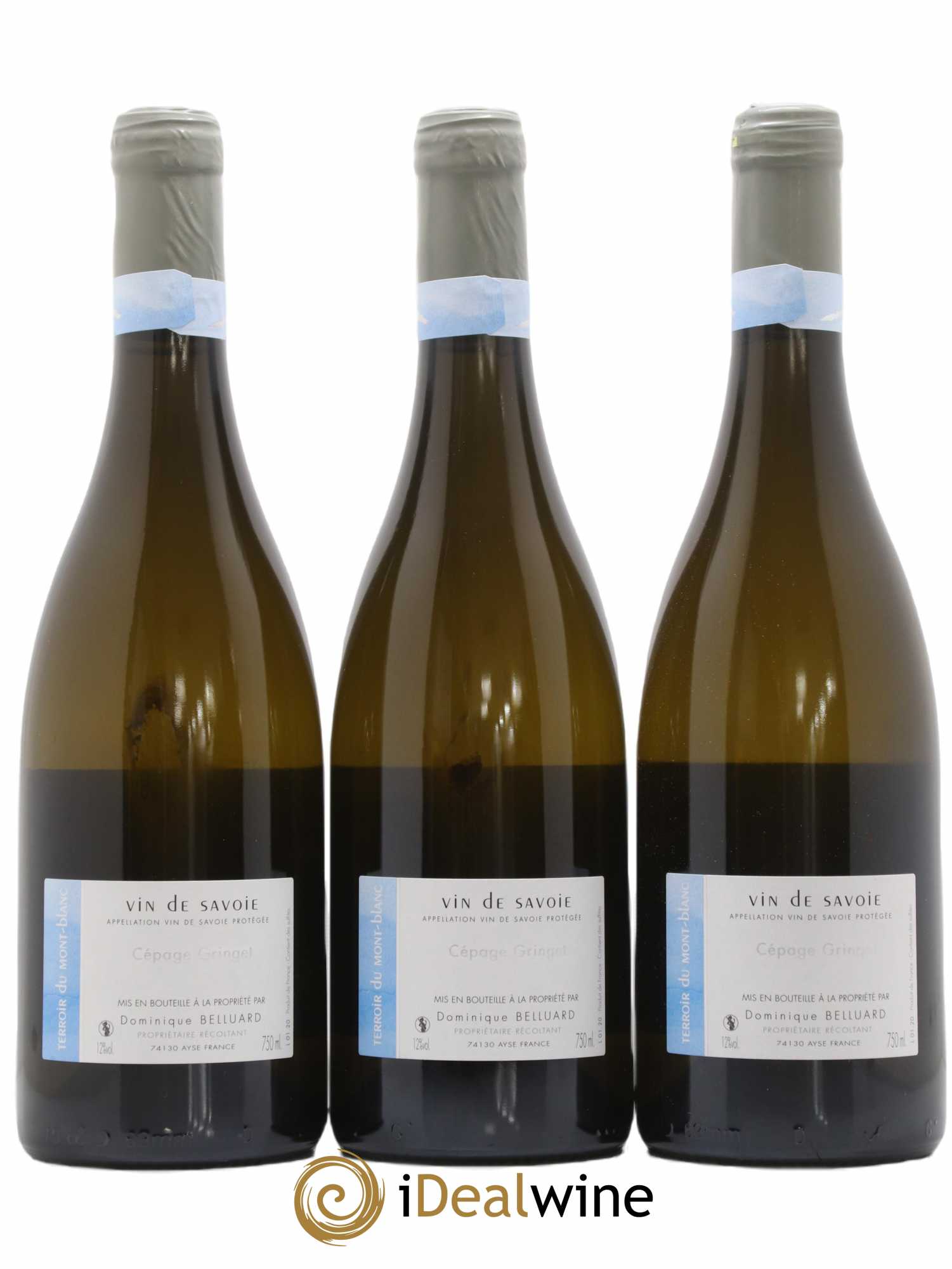 Vin de Savoie Eponyme Domaine Belluard 2020 - Lot de 3 bouteilles - 1