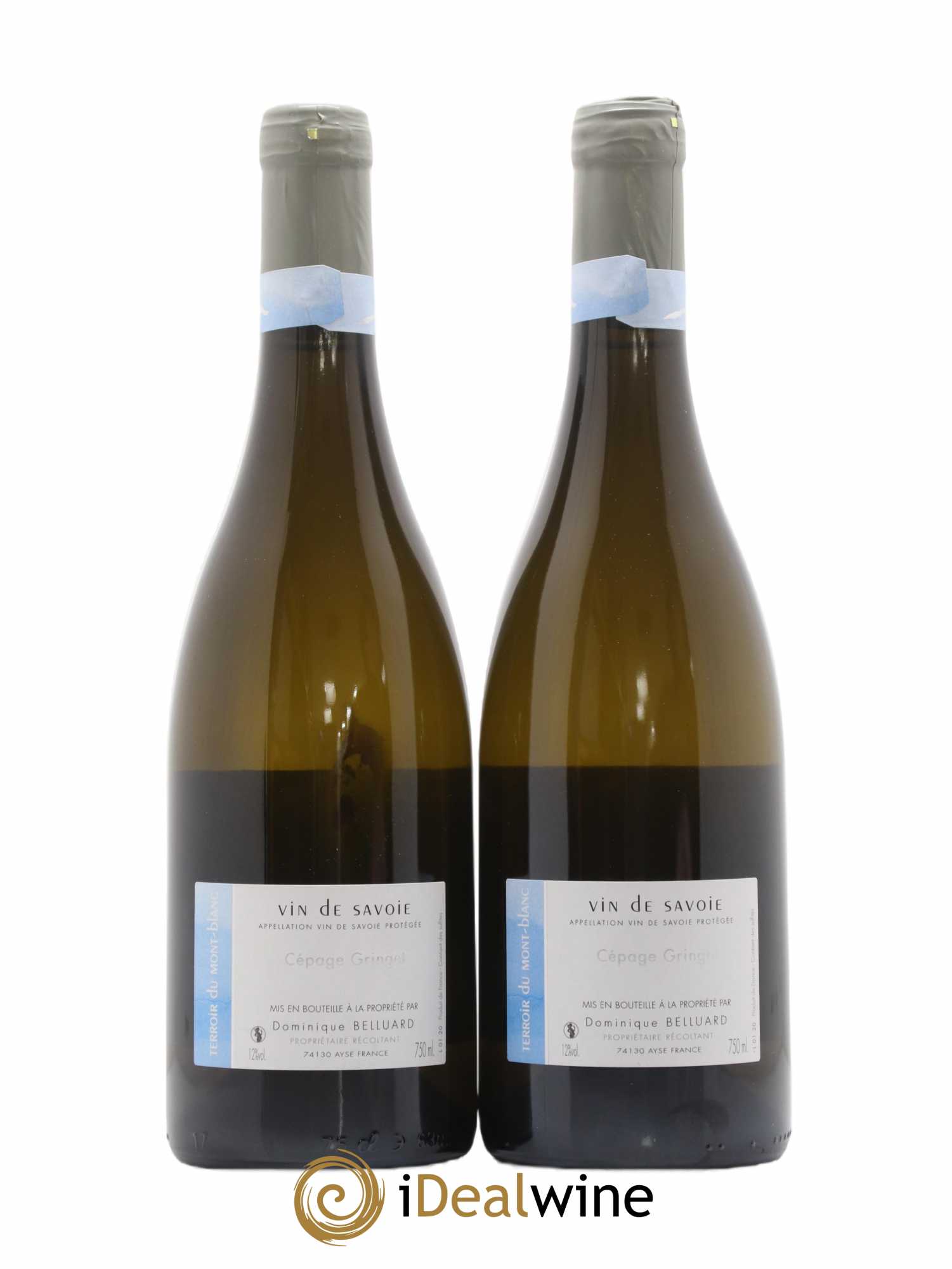 Vin de Savoie Eponyme Domaine Belluard (sans prix de réserve) 2020 - Lot de 2 bouteilles - 1