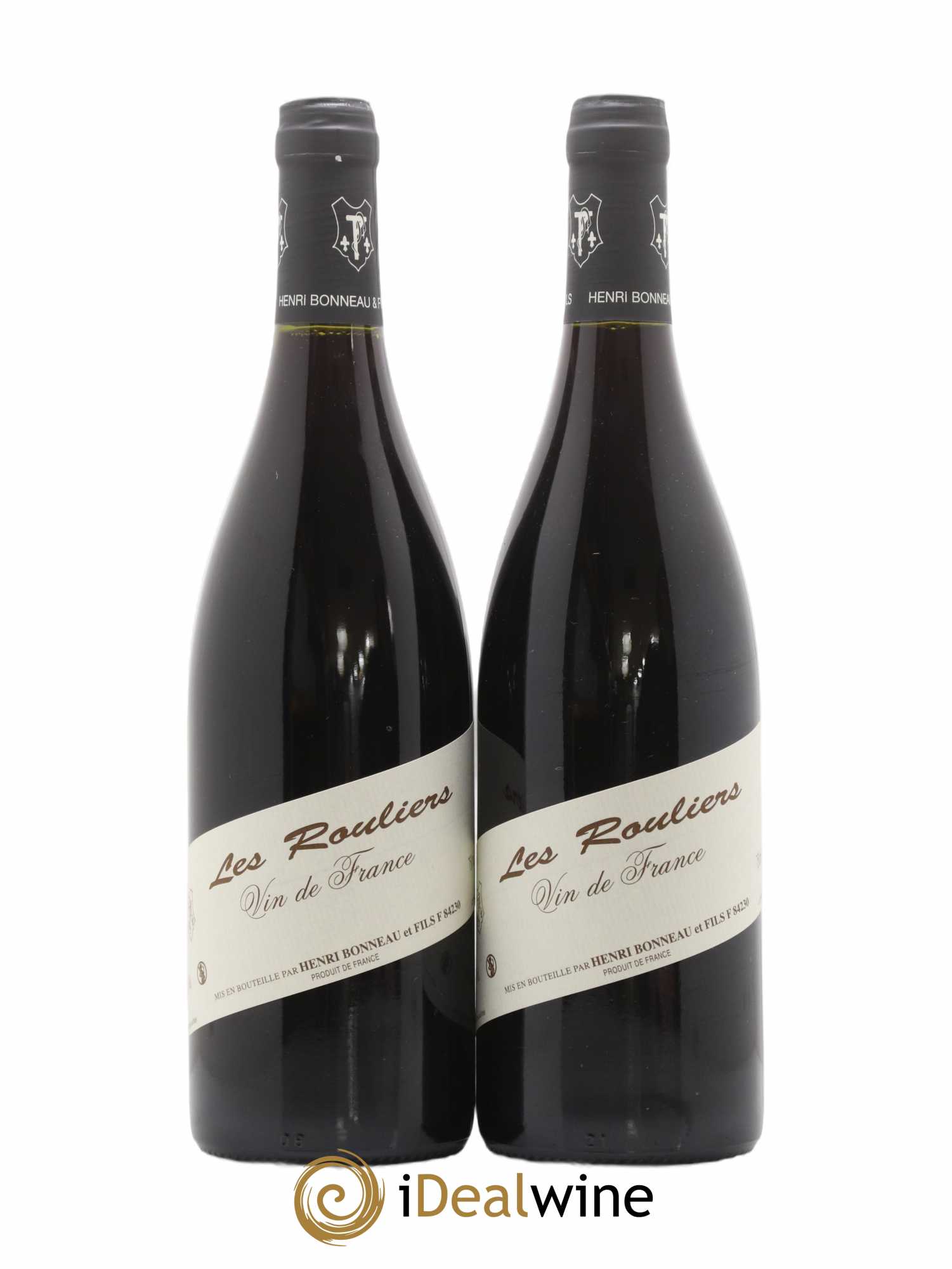 Vin de France Les Rouliers Henri Bonneau & Fils (sans prix de réserve) - Lot de 2 bouteilles - 0