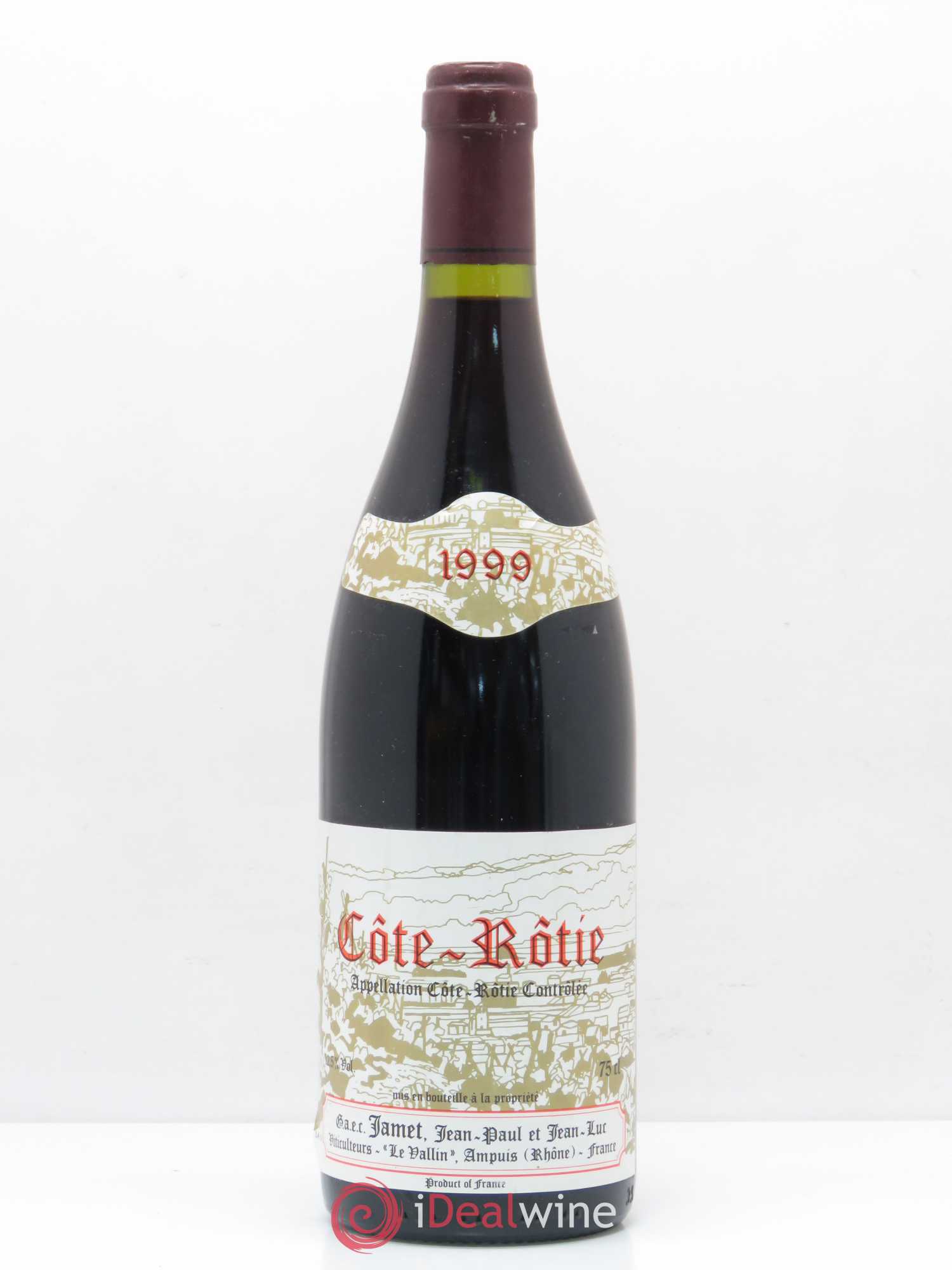 Côte-Rôtie Jamet (Domaine) 1999 - Lot de 1 bouteille - 0