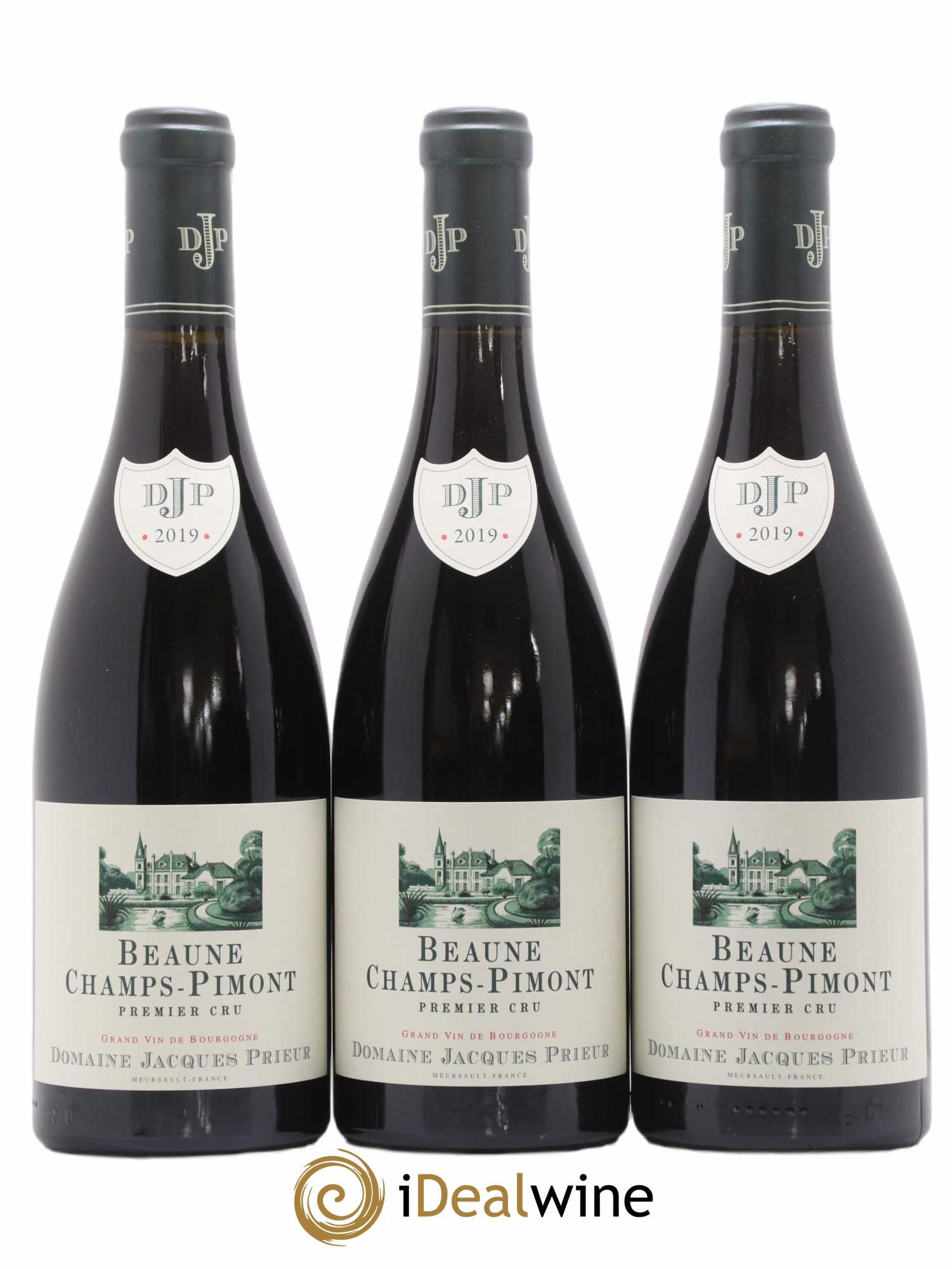 Beaune 1er Cru Champs-Pimont Jacques Prieur (Domaine) 2019 - Lot de 3 bouteilles - 0