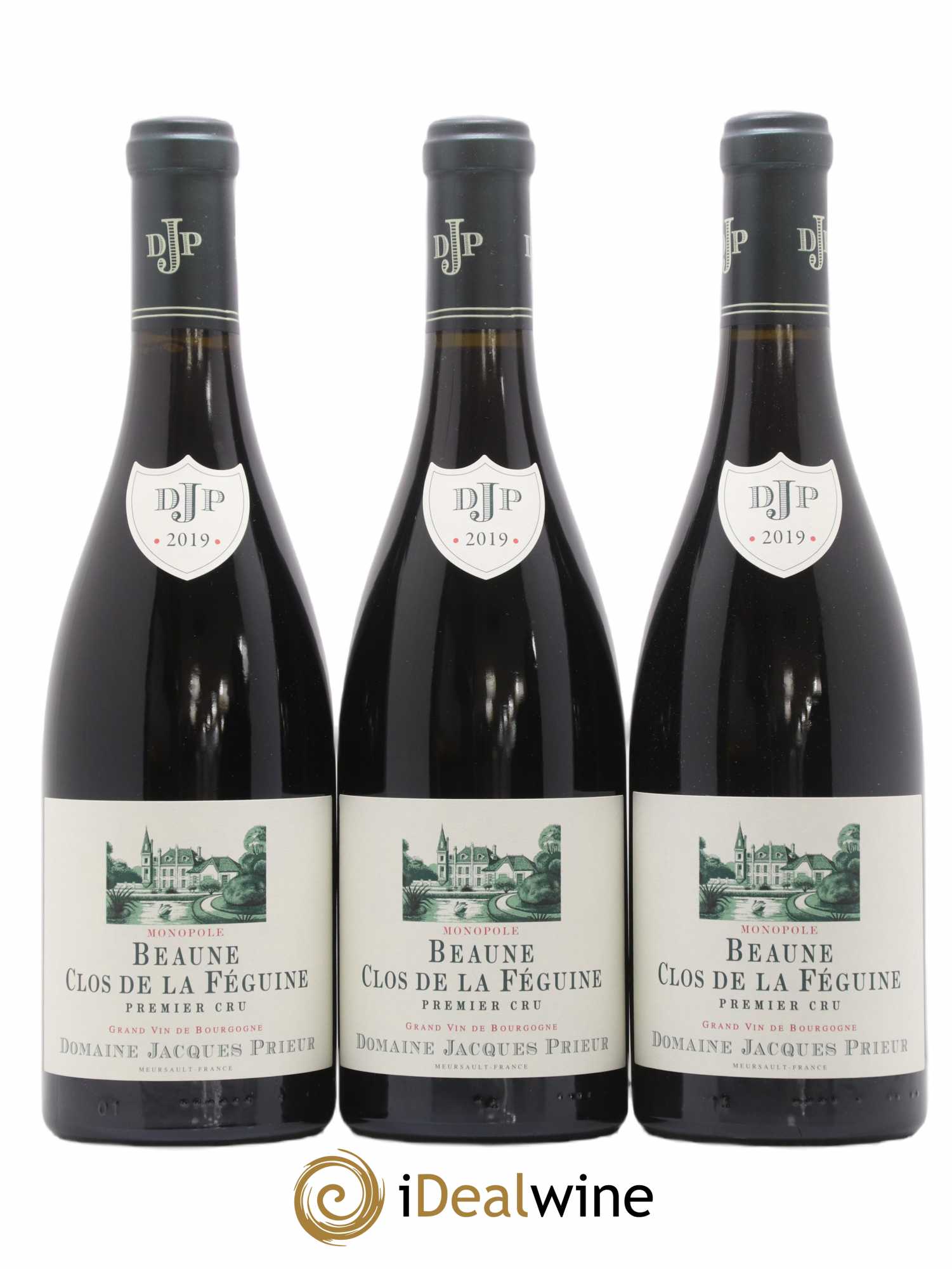 Beaune 1er Cru Clos de la Féguine Jacques Prieur (Domaine) 2019 - Lot de 3 bouteilles - 0