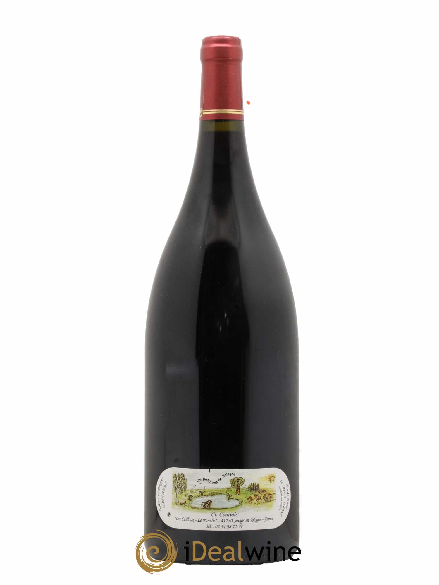 Vin de France Racines Les Cailloux du Paradis - Claude Courtois 2014 - Lot de 1 magnum - 1