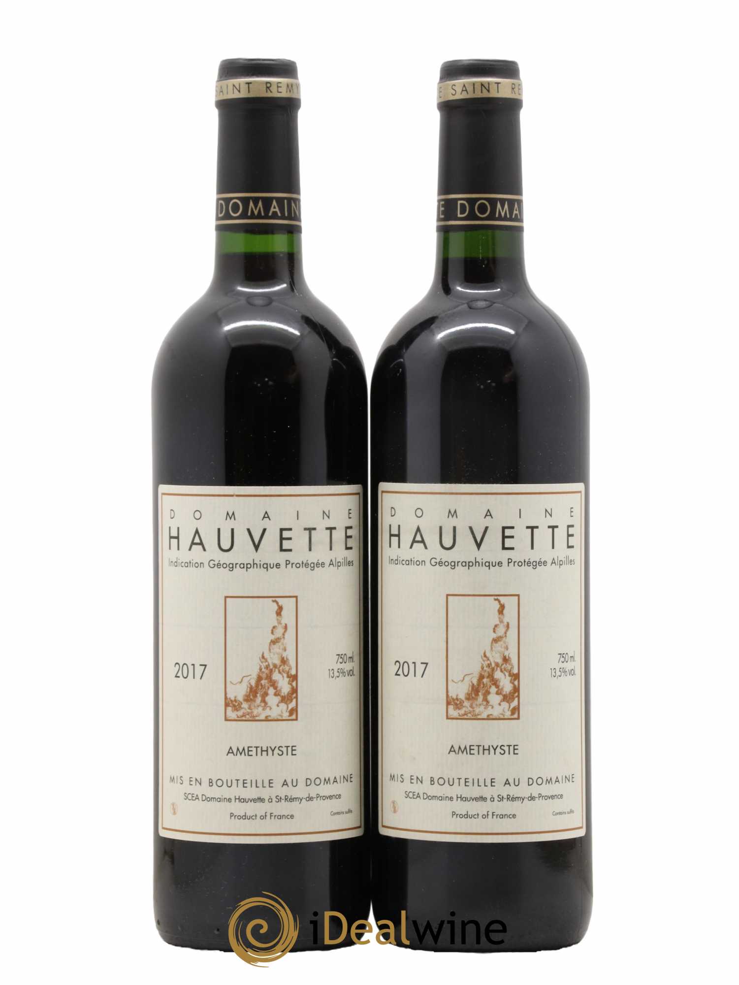 Alpilles Améthyste Hauvette (Domaine) 2017 - Lot de 2 bouteilles - 0