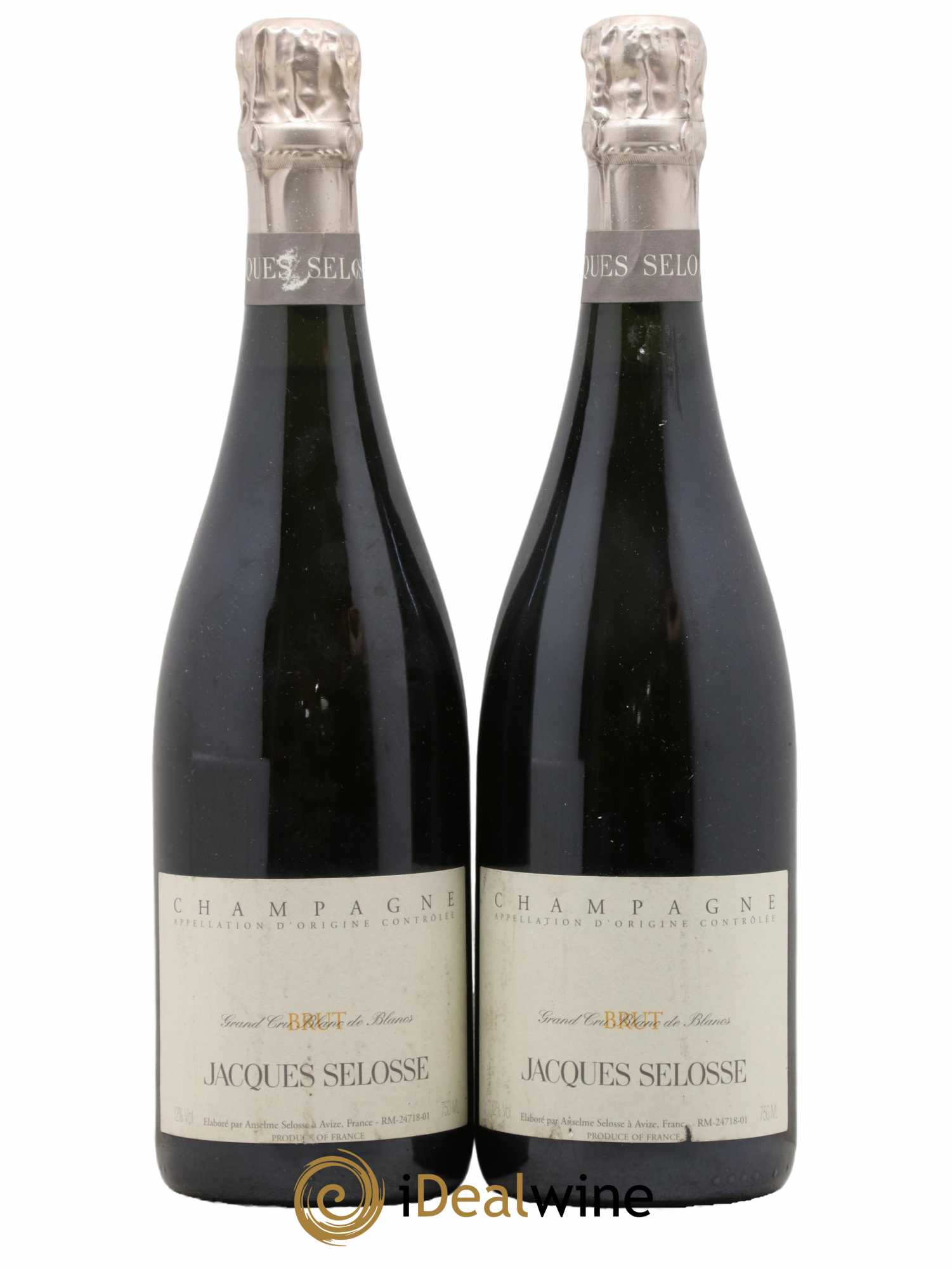 Grand Cru Blanc de Blancs Brut Jacques Selosse - Lot de 2 bouteilles - 0