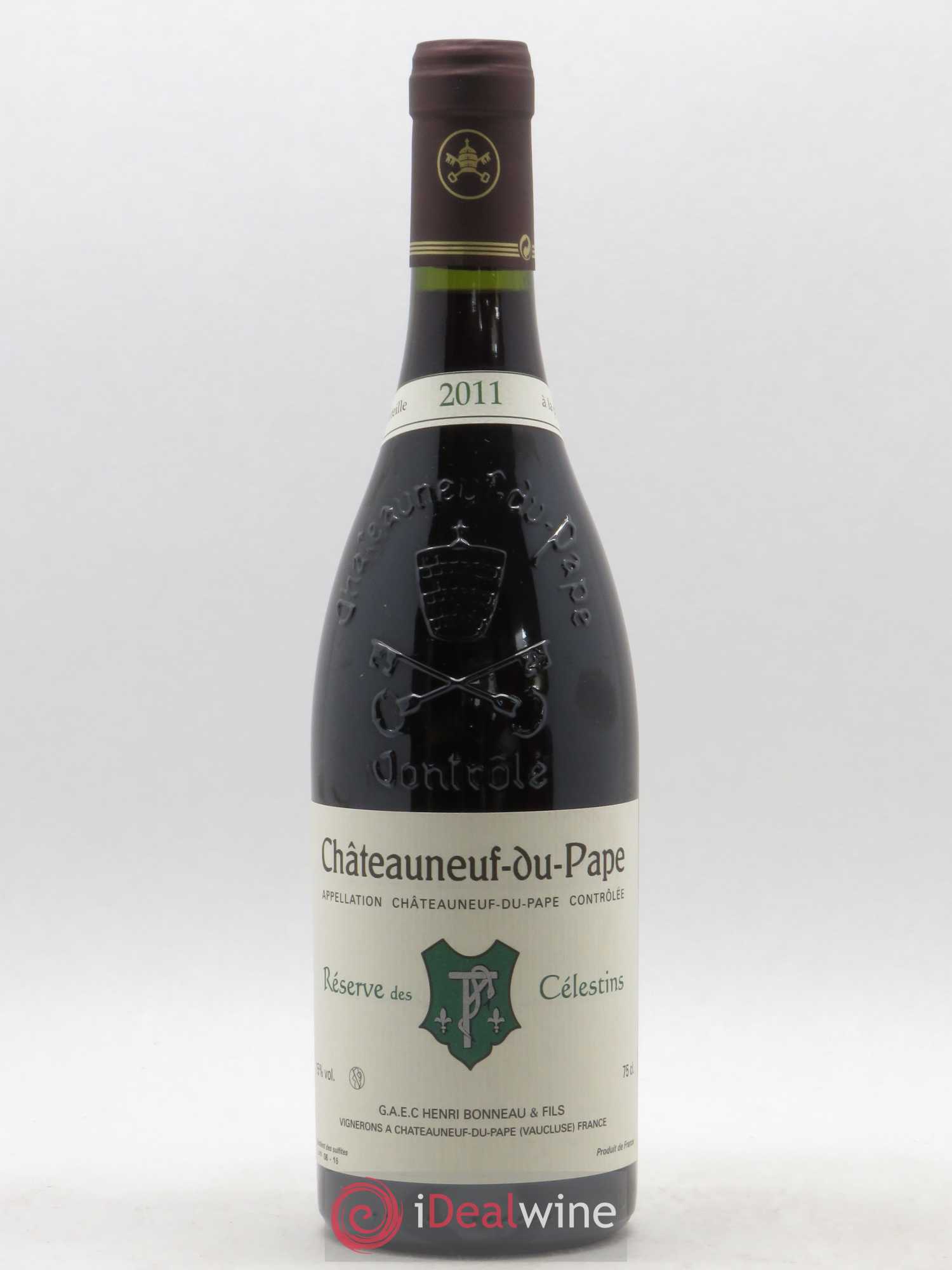 Châteauneuf-du-Pape Réserve des Célestins Henri Bonneau & Fils 2011 - Lot de 1 bouteille - 0