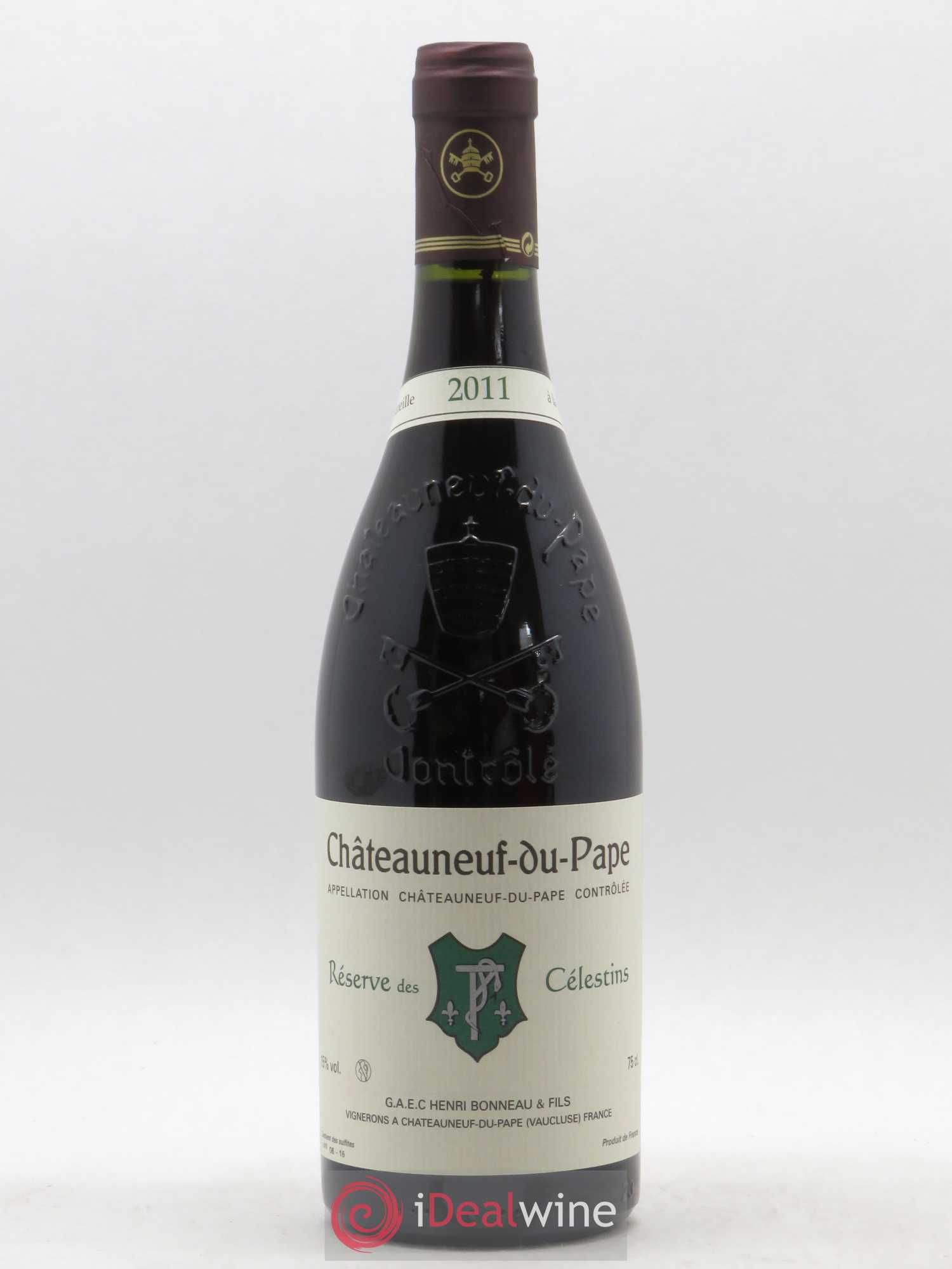 Châteauneuf-du-Pape Réserve des Célestins Henri Bonneau & Fils 2011 - Lot de 1 bouteille - 0