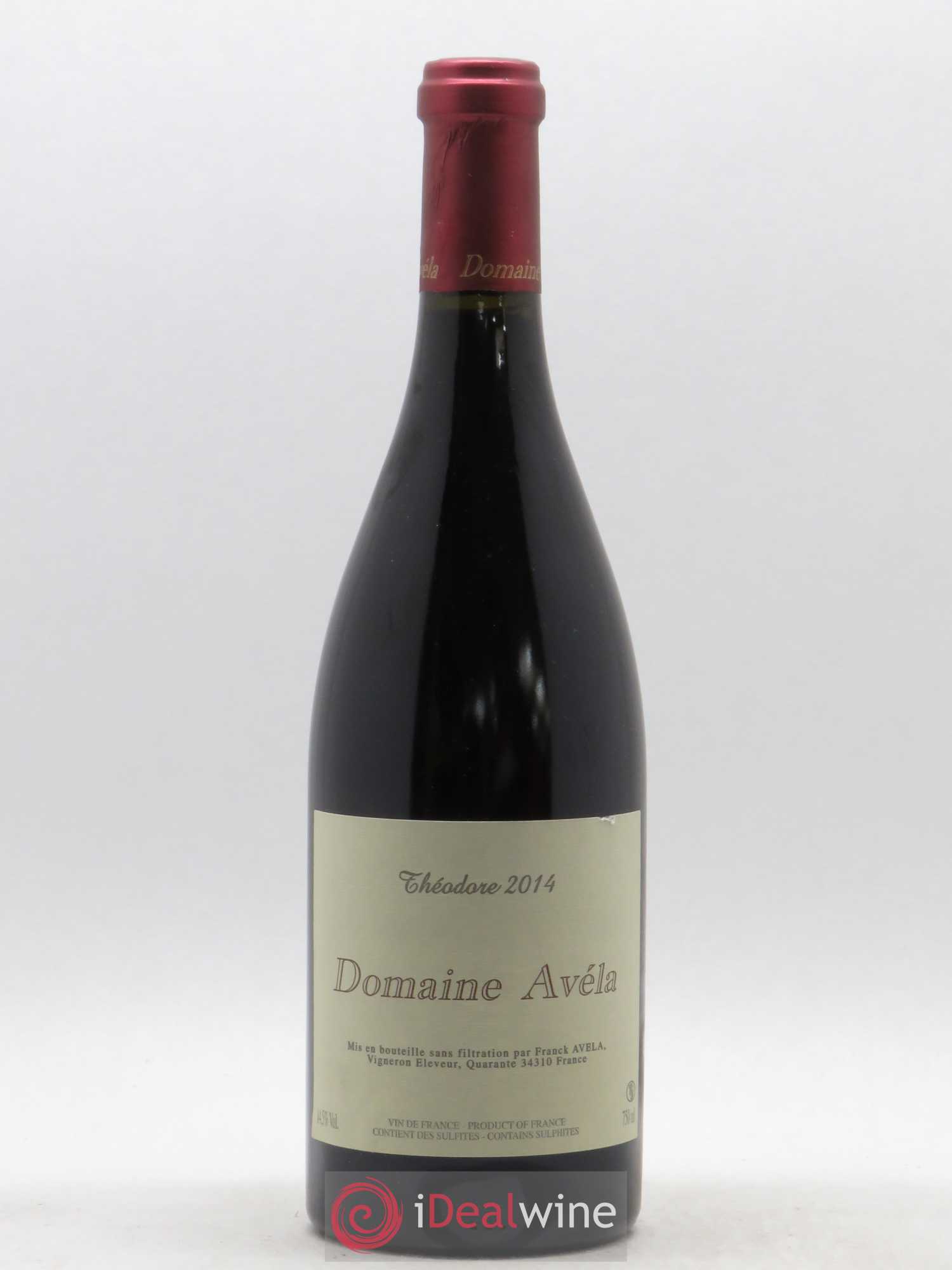 Vin de France Théodore Domaine Avela 2014 - Posten von 1 Flasche - 0