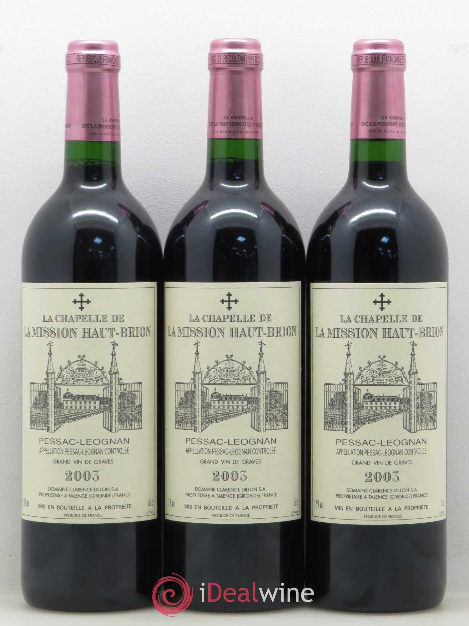 La Chapelle de La Mission Haut-Brion Second Vin 2003 - Lot de 12 bouteilles - 4