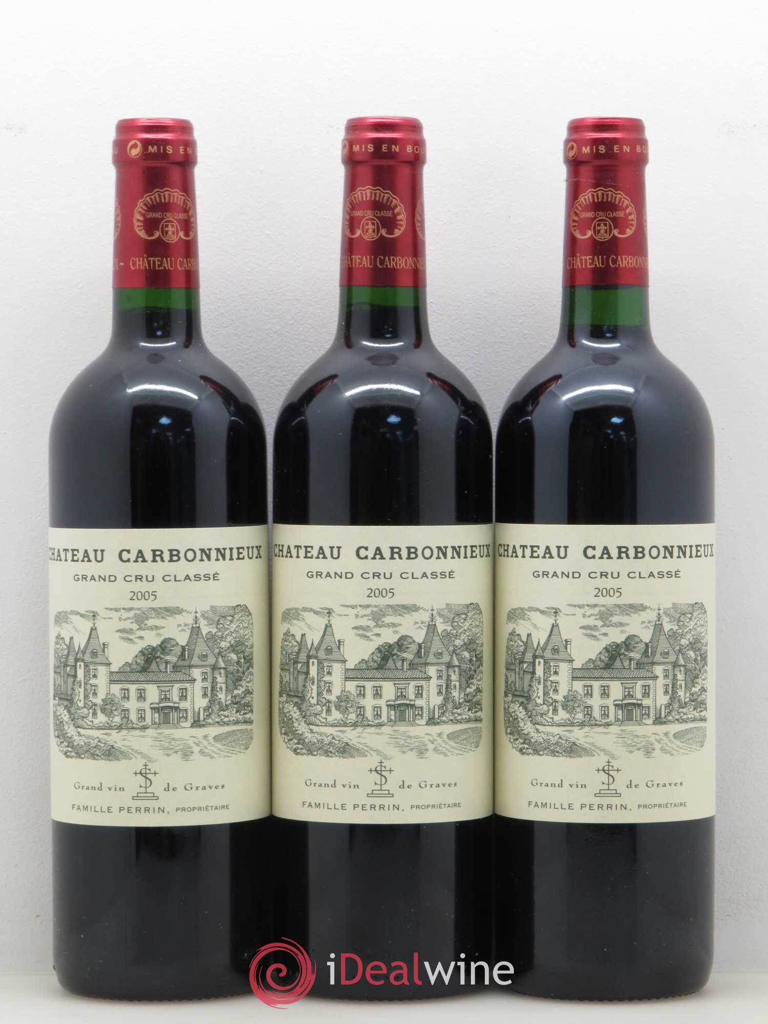 Château Carbonnieux Cru Classé de Graves 2005 - Lot de 12 bouteilles - 3