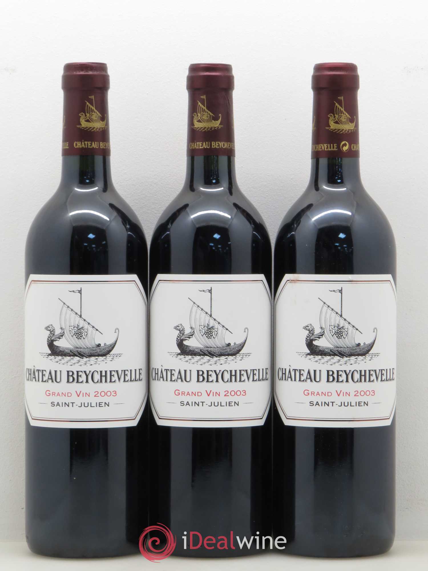 Château Beychevelle 4ème Grand Cru Classé 2003 - Lot de 12 bouteilles - 1