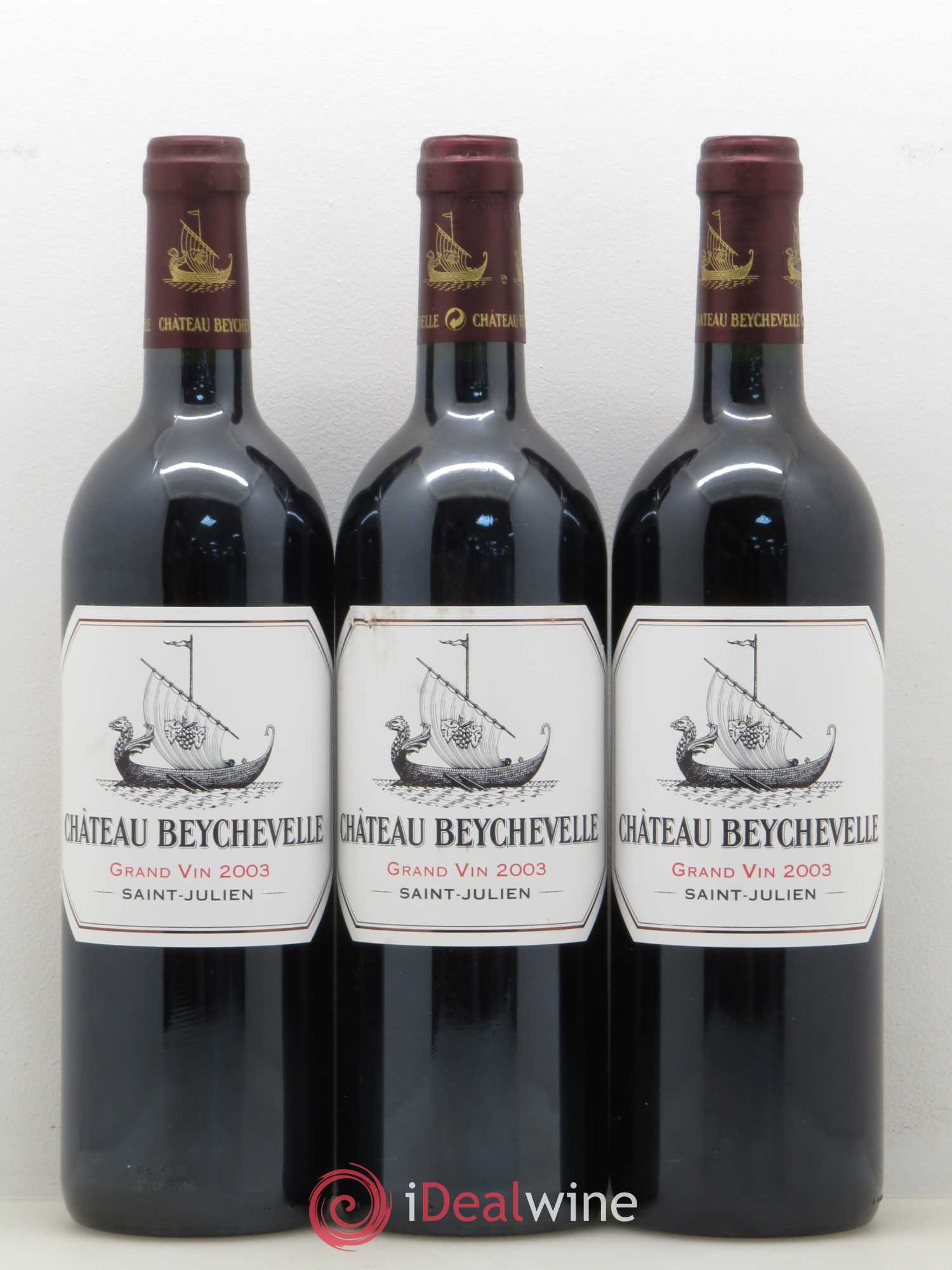 Château Beychevelle 4ème Grand Cru Classé 2003 - Lot de 12 bouteilles - 2