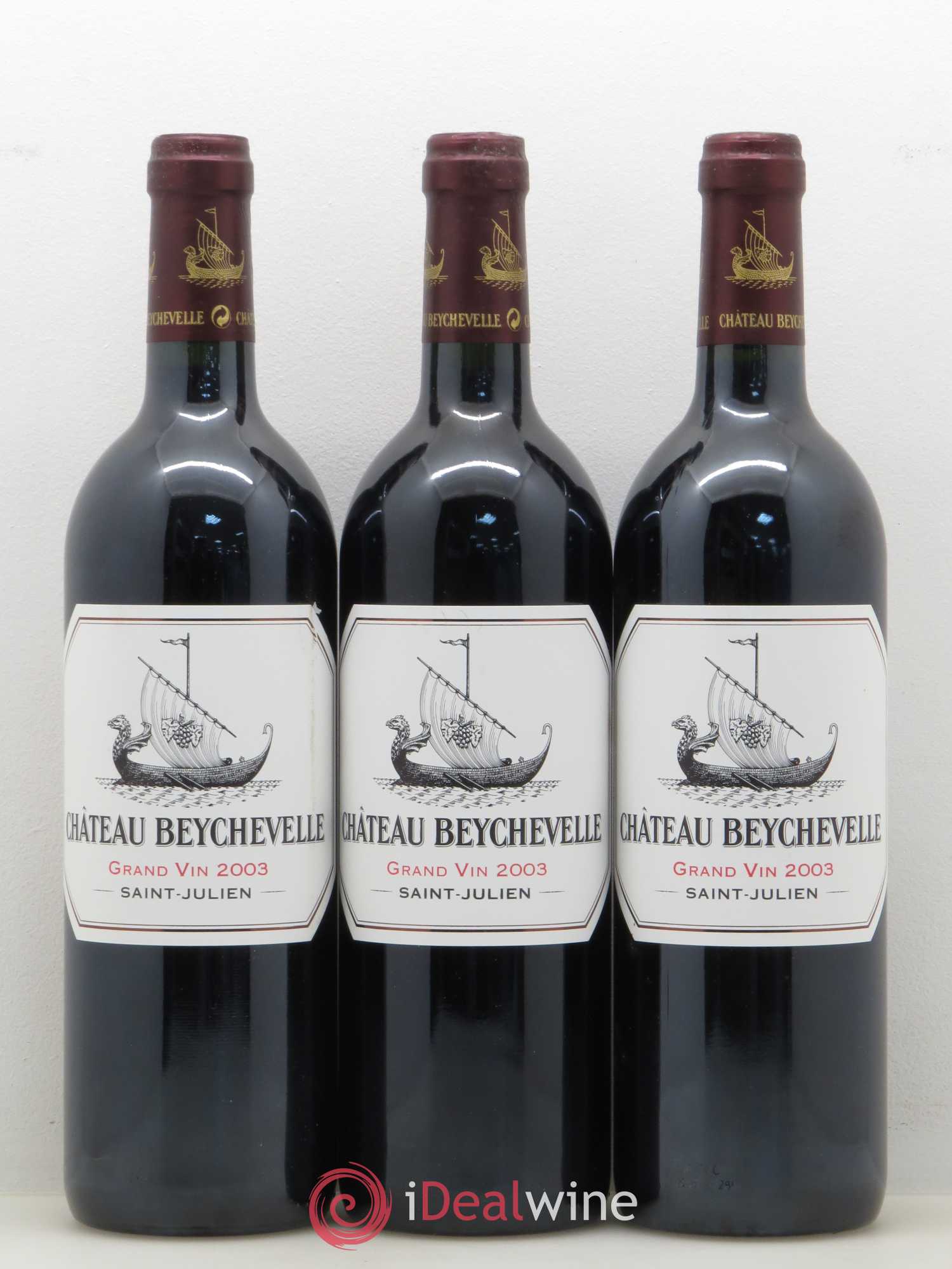 Château Beychevelle 4ème Grand Cru Classé 2003 - Lot de 12 bouteilles - 4