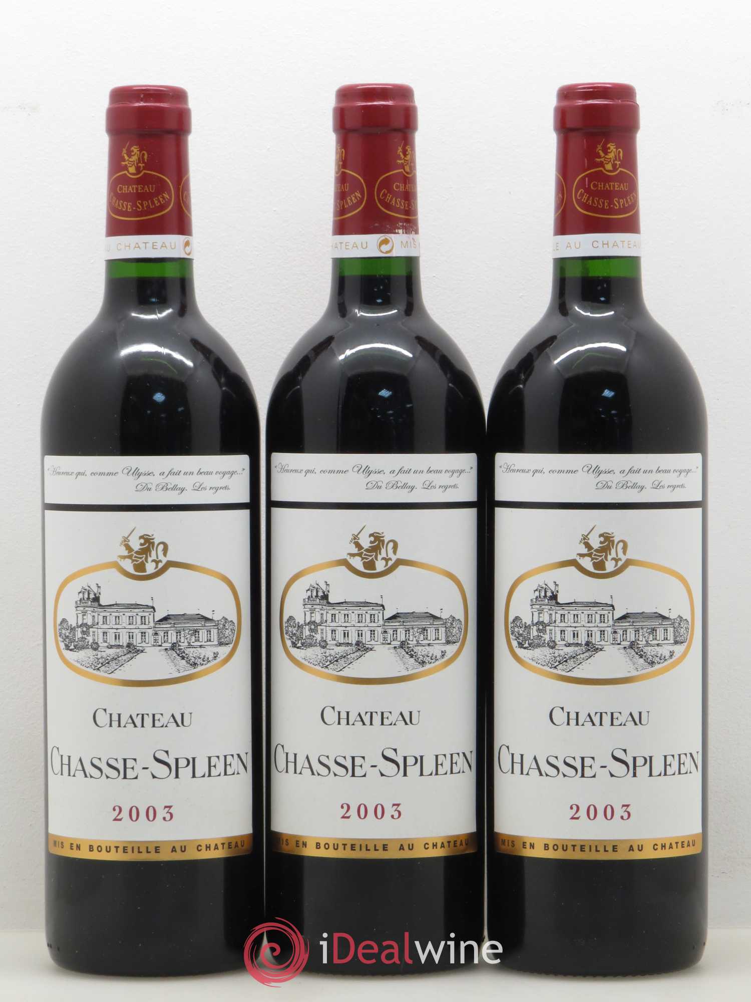 Château Chasse Spleen 2003 - Lot de 12 bouteilles - 2