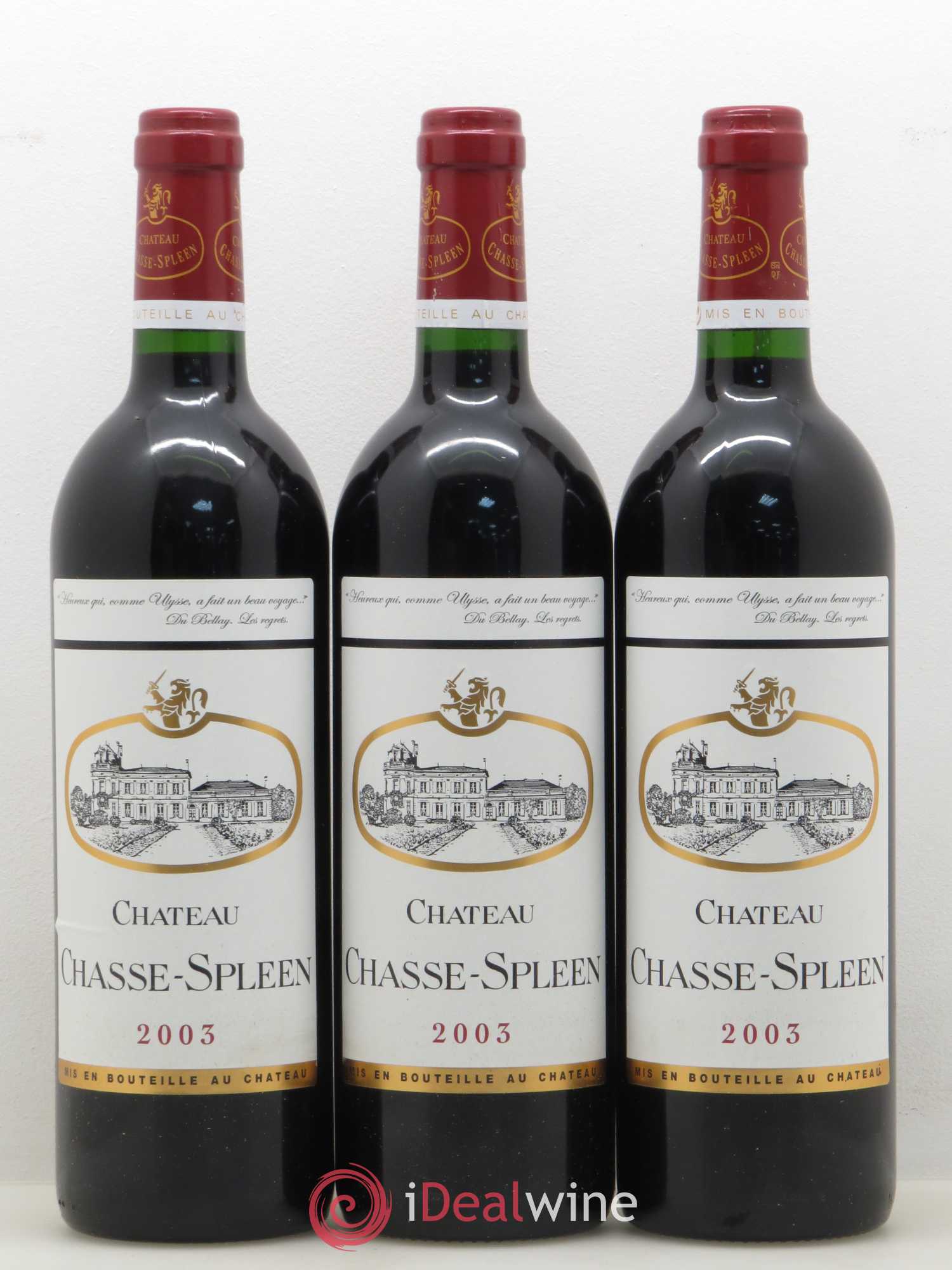 Château Chasse Spleen 2003 - Lot de 12 bouteilles - 4