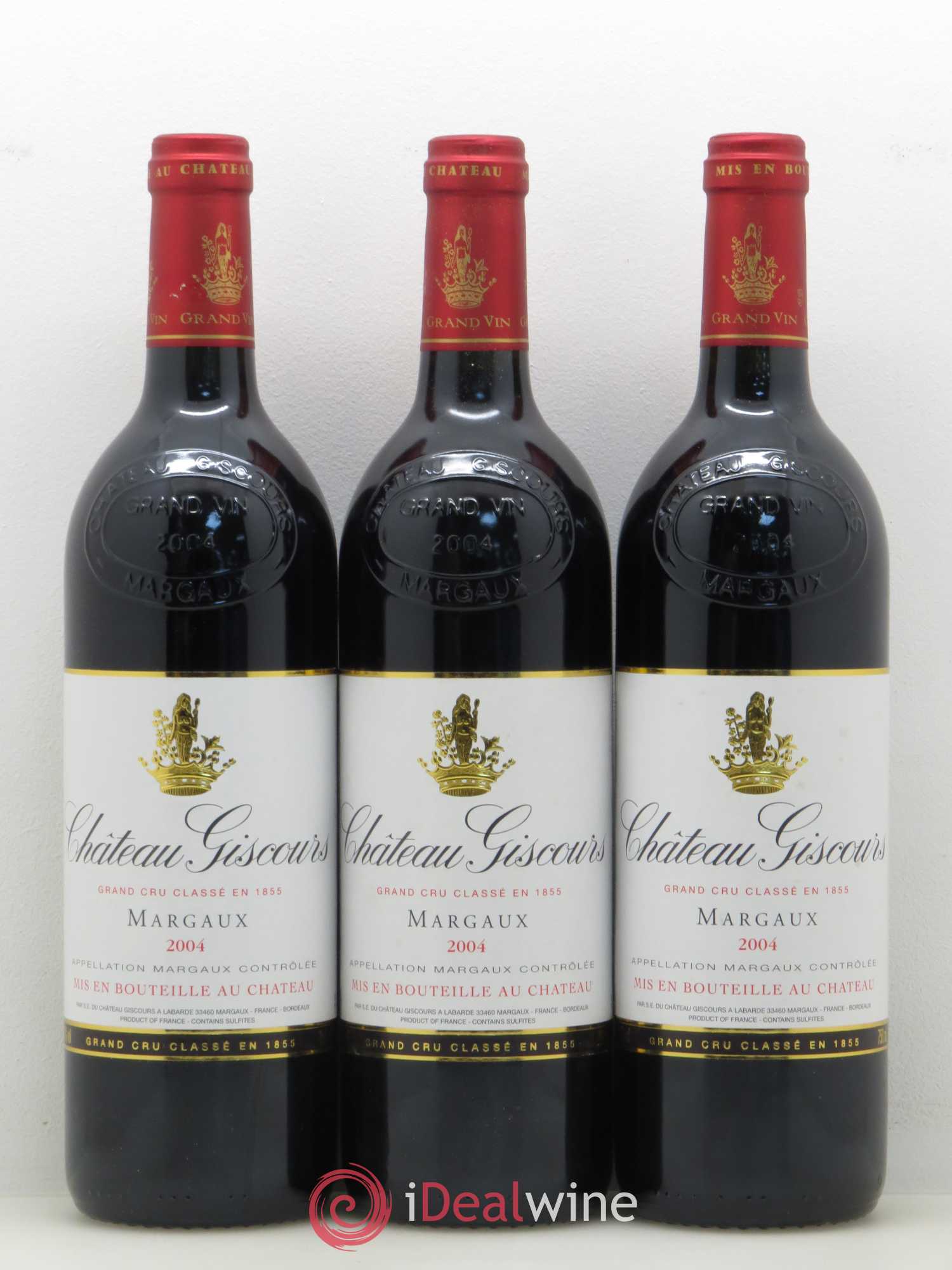 Château Giscours 3ème Grand Cru Classé 2004 - Lot de 12 bouteilles - 1