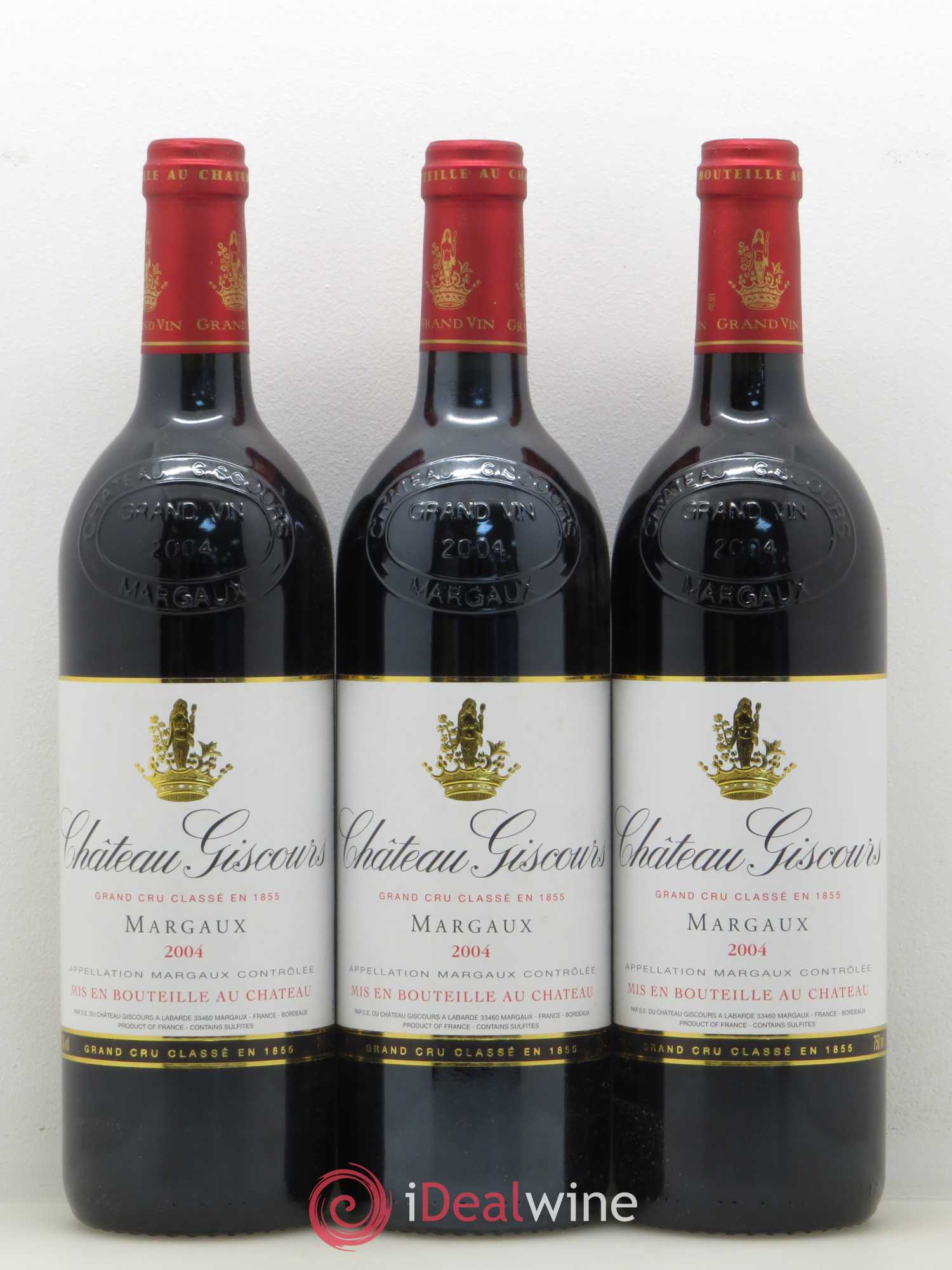 Château Giscours 3ème Grand Cru Classé 2004 - Lot de 12 bouteilles - 2
