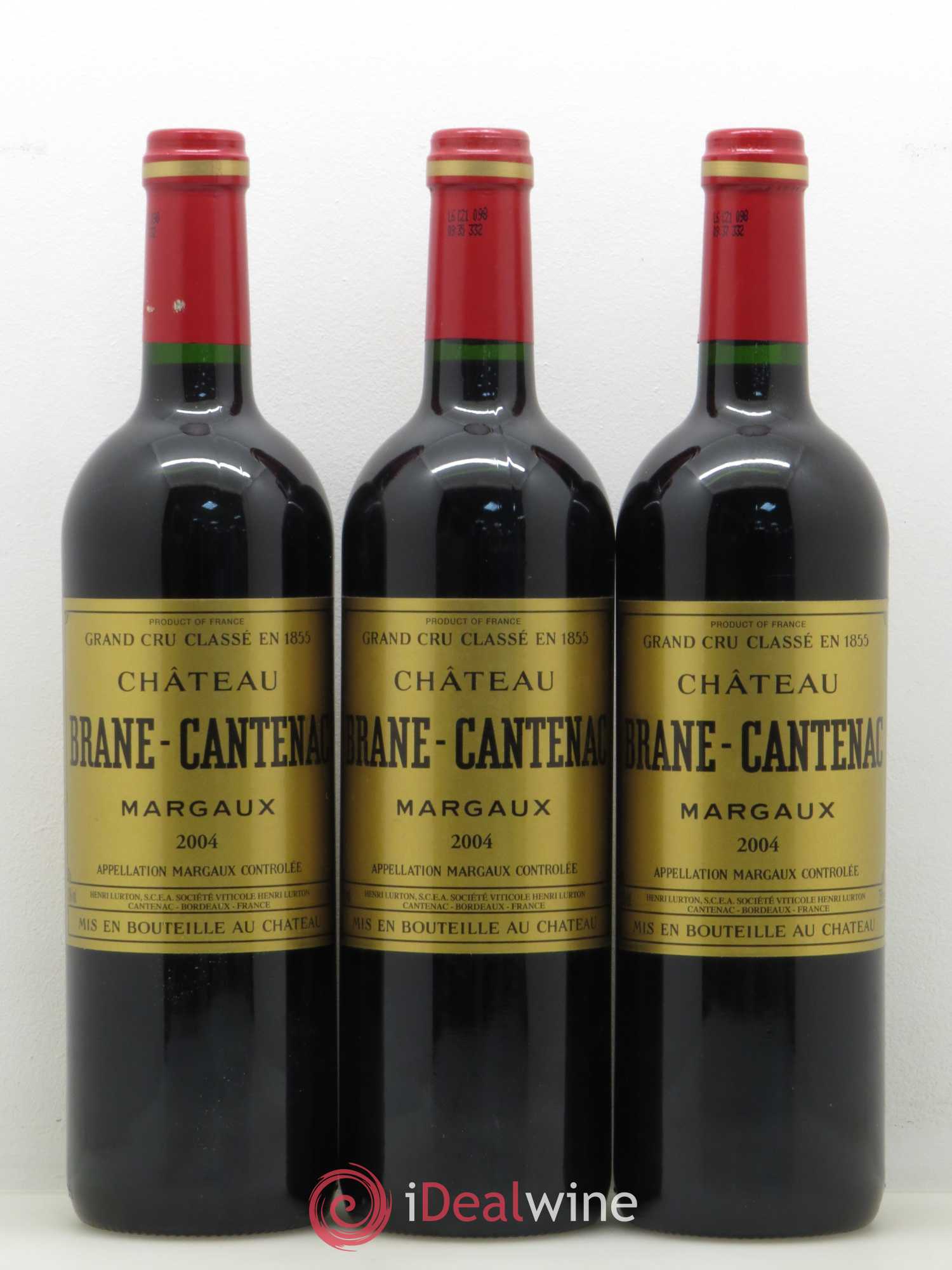 Château Brane Cantenac 2ème Grand Cru Classé 2004 - Lot de 12 bouteilles - 4