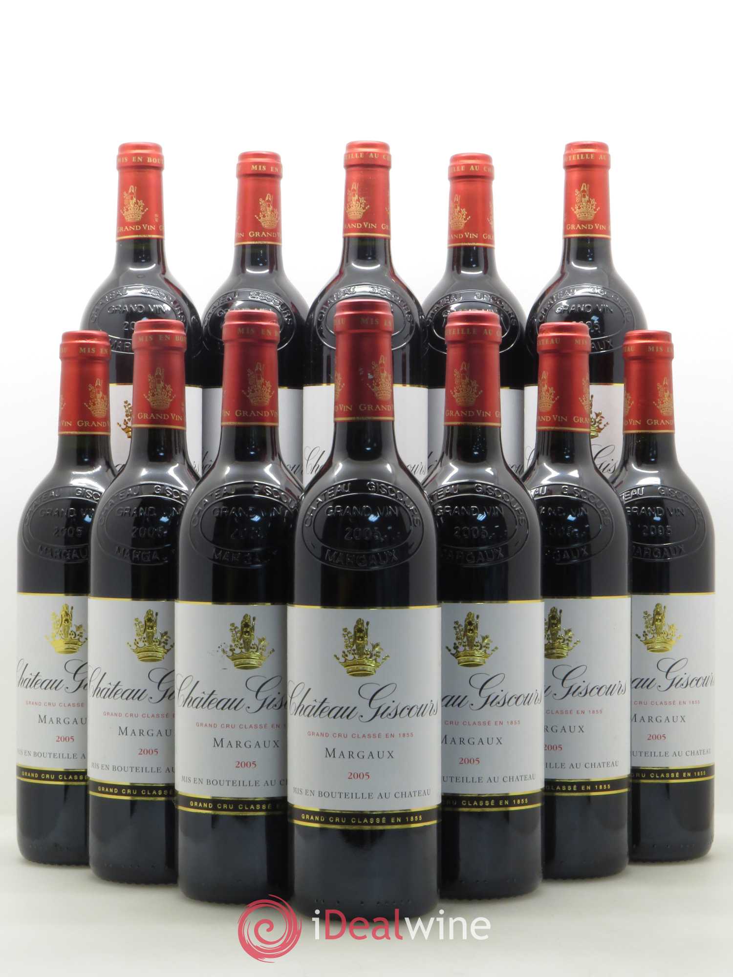 Château Giscours 3ème Grand Cru Classé 2005 - Lot de 12 bouteilles - 0