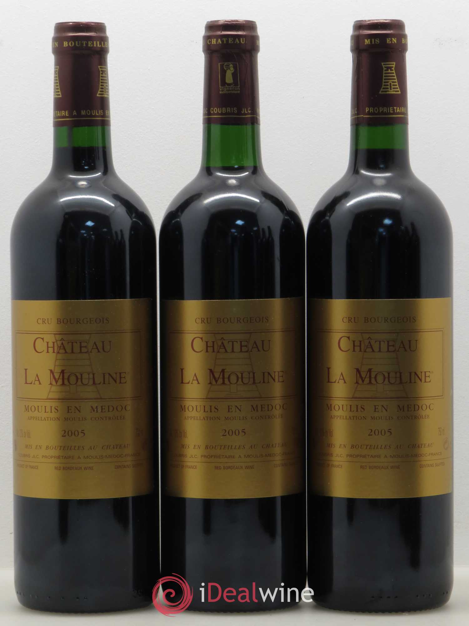 Moulis en Médoc Château La Mouline 2005 - Lot de 12 bouteilles - 4