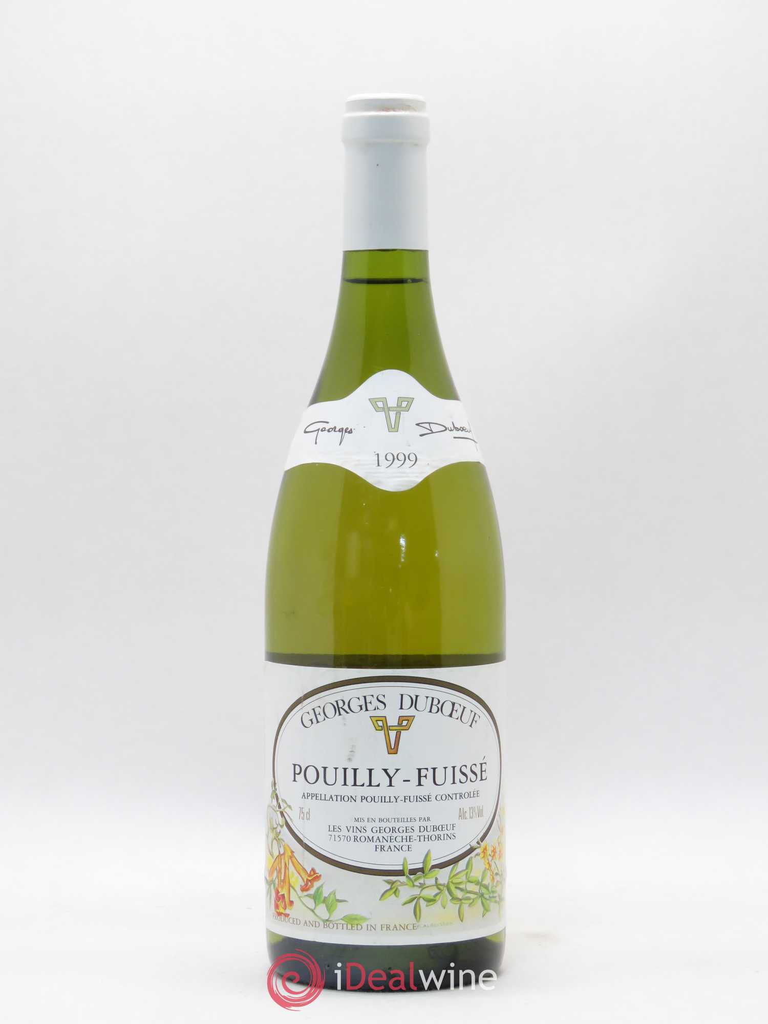 Pouilly-Fuissé Georges Duboeuf 1999 - Posten von 1 Flasche - 0
