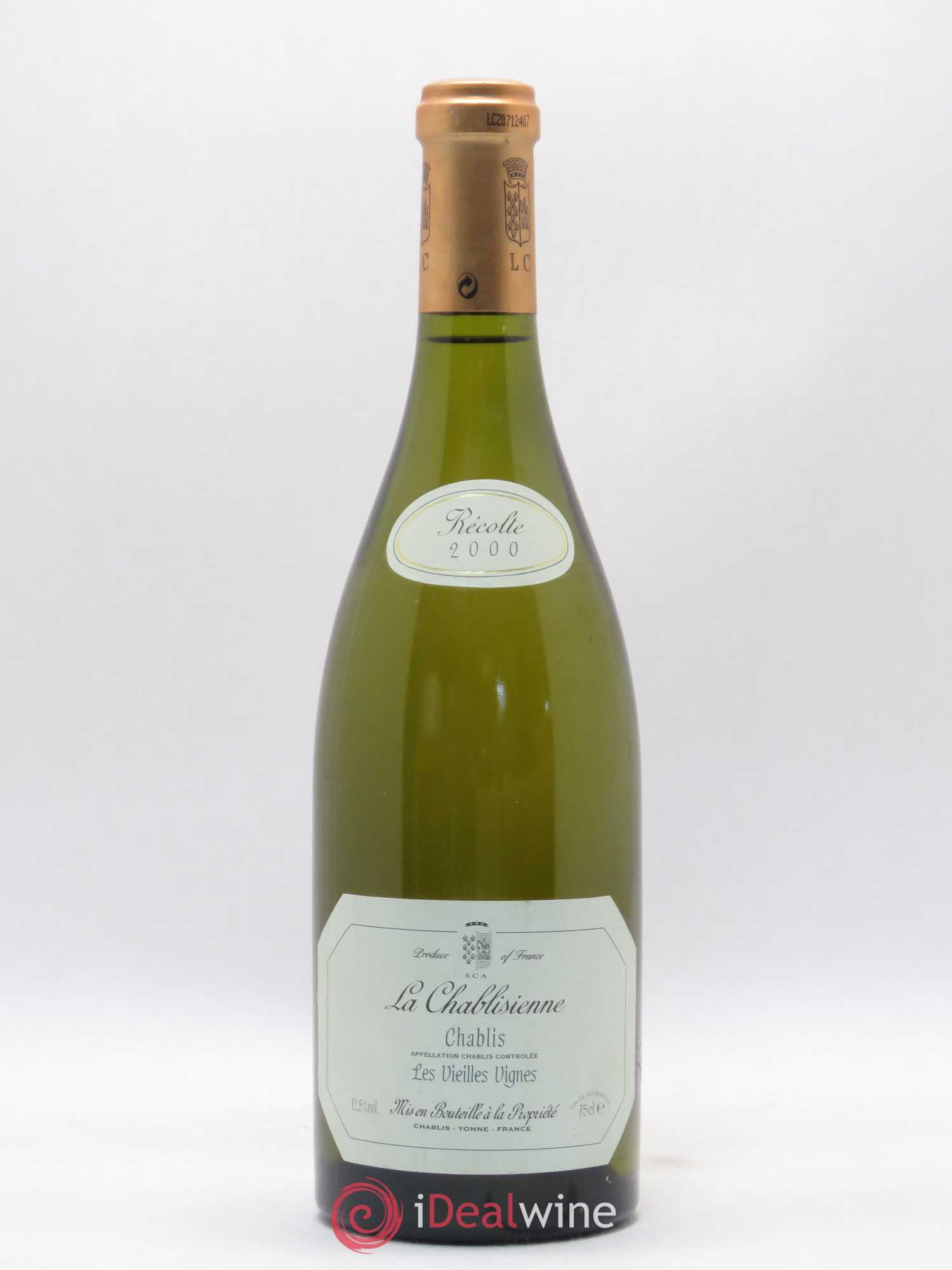 Chablis Vieiles Vignes La Chablisienne 2000 - Posten von 1 Flasche - 0