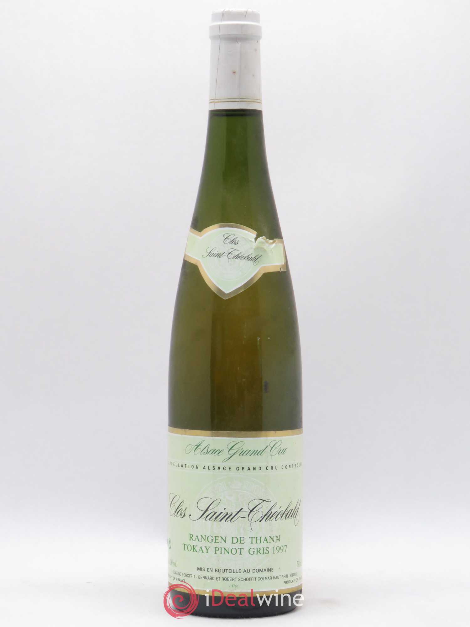 Pinot Gris (Tokay) Grand Cru Rangen Clos Saint Théobald Schoffit (Domaine) 1997 - Lot de 1 bouteille - 0