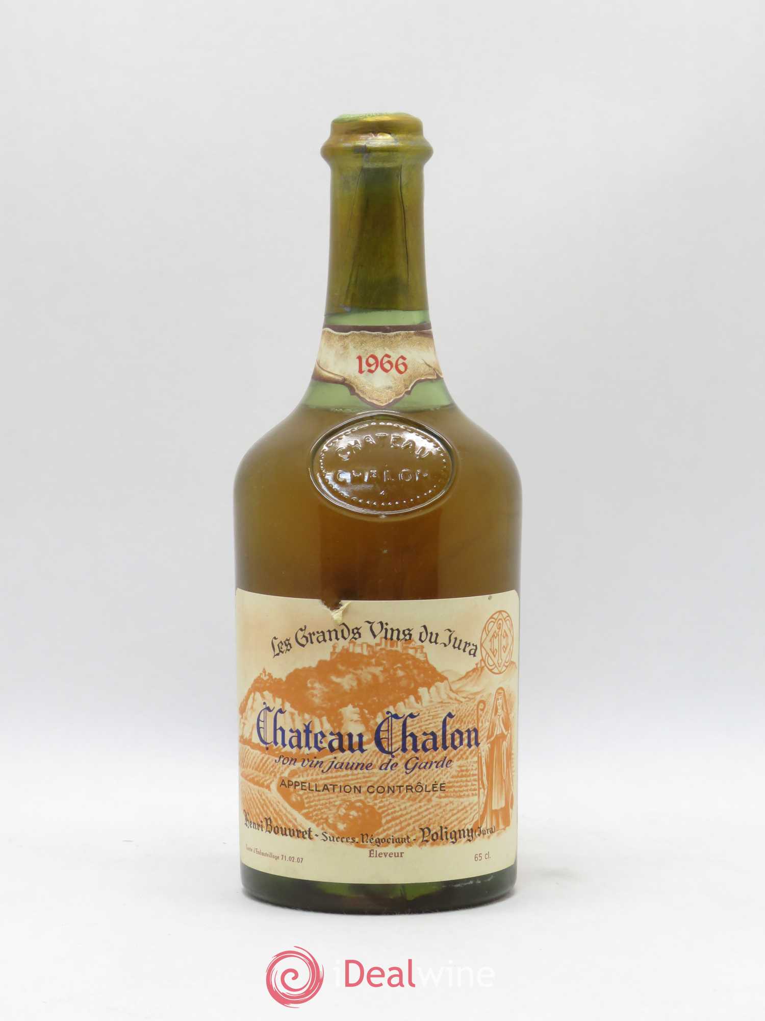Château-Chalon Vin Jaune Henri Bouvret 1966 - Posten von 1 Flasche - 0