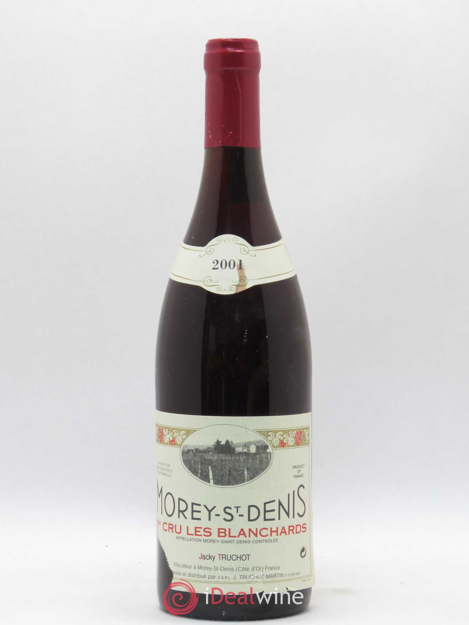 Morey-Saint-Denis 1er Cru Les Blanchards Jacky Truchot 2001 - Lot de 1 bouteille - 0