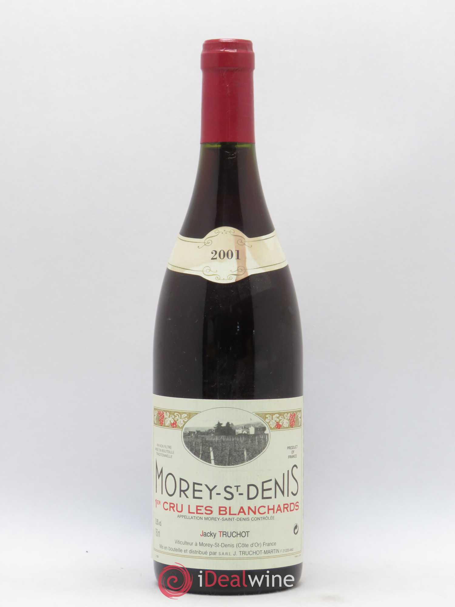 Morey-Saint-Denis 1er Cru Les Blanchards Jacky Truchot 2001 - Lot de 1 bouteille - 0