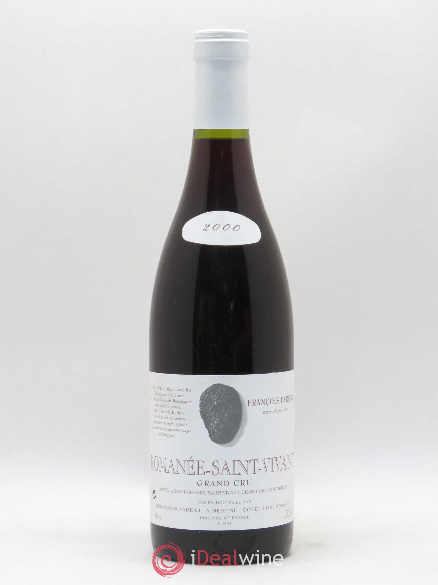 Romanée-Saint-Vivant Grand Cru Famille Parent 2000 - Lot de 1 bouteille - 0