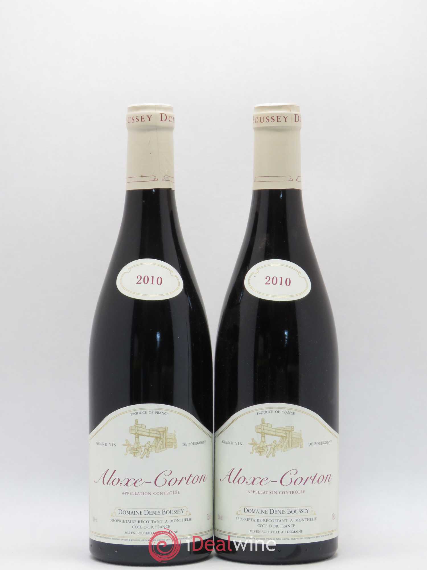 Aloxe-Corton Denis Boussey 2010 - Posten von 2 Flaschen - 0