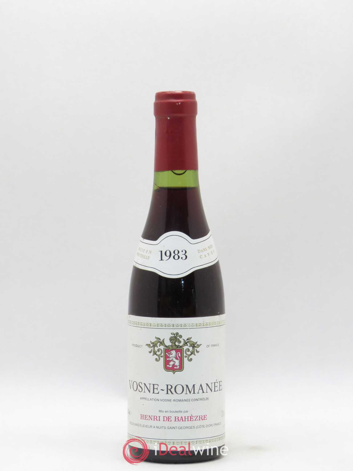 Vosne-Romanée Henri de Bahezre 1983 - Posten von 1 Demi-Flasche - 0