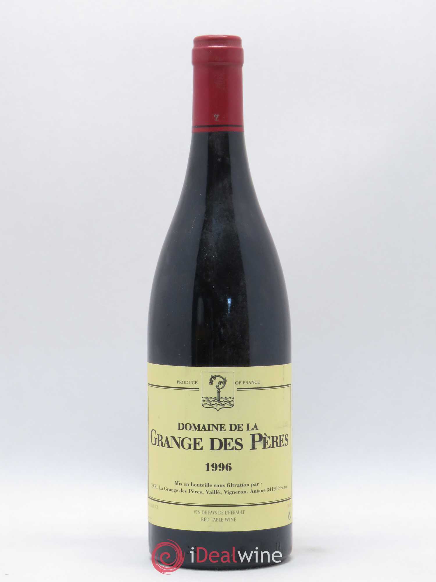 Pays d'Hérault Grange des Pères Laurent Vaillé 1996 - Lotto di 1 bottiglia - 0