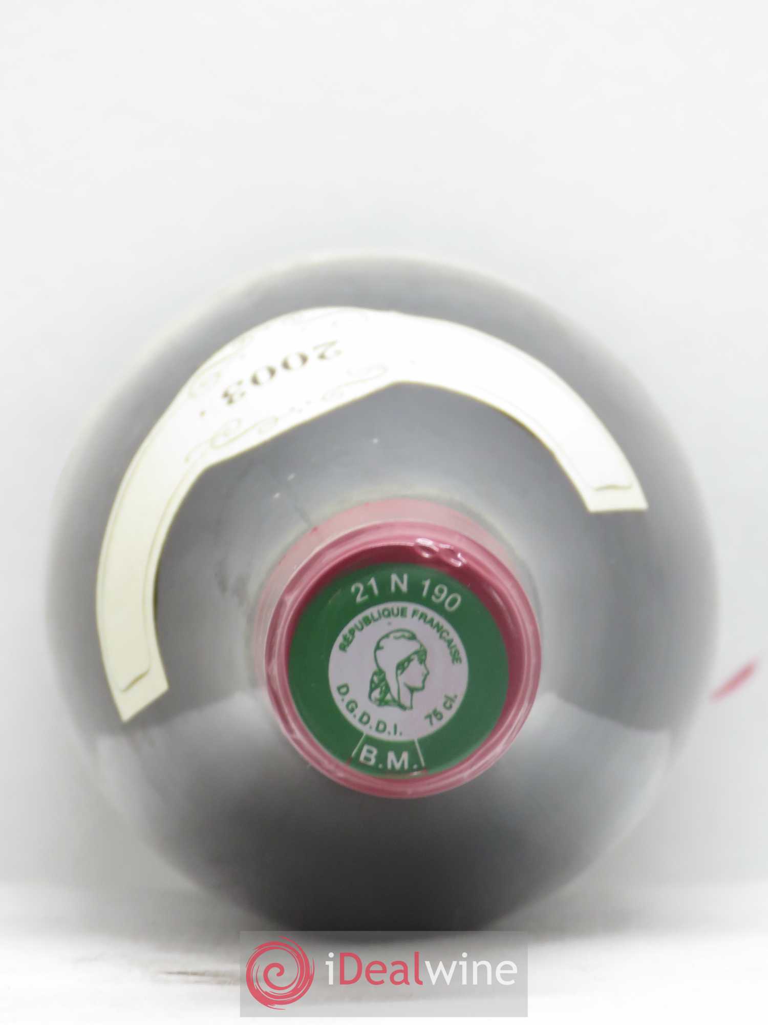 Chambolle-Musigny 1er Cru Les Sentiers Jacky Truchot 2003 - Lot de 1 bouteille - 1